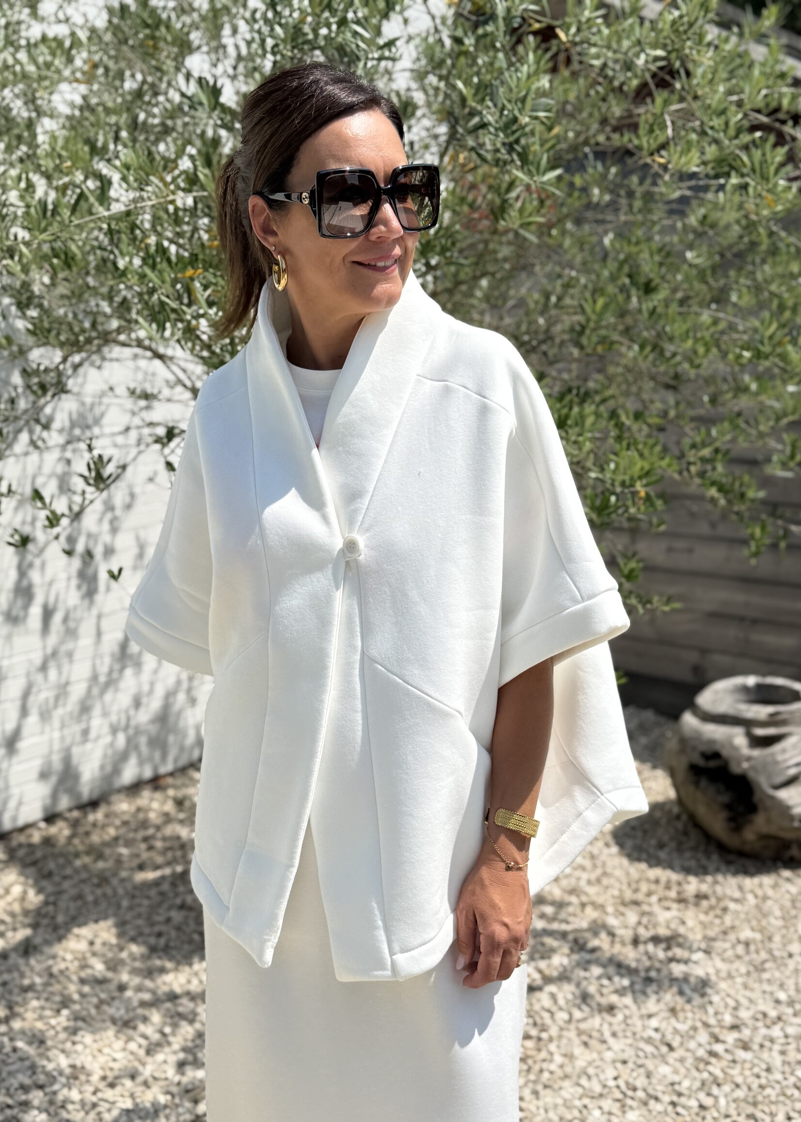 Guts & Goats Jean White Veste