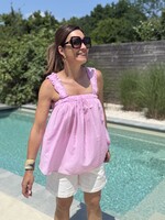 Guts & Goats Minou Pink Top
