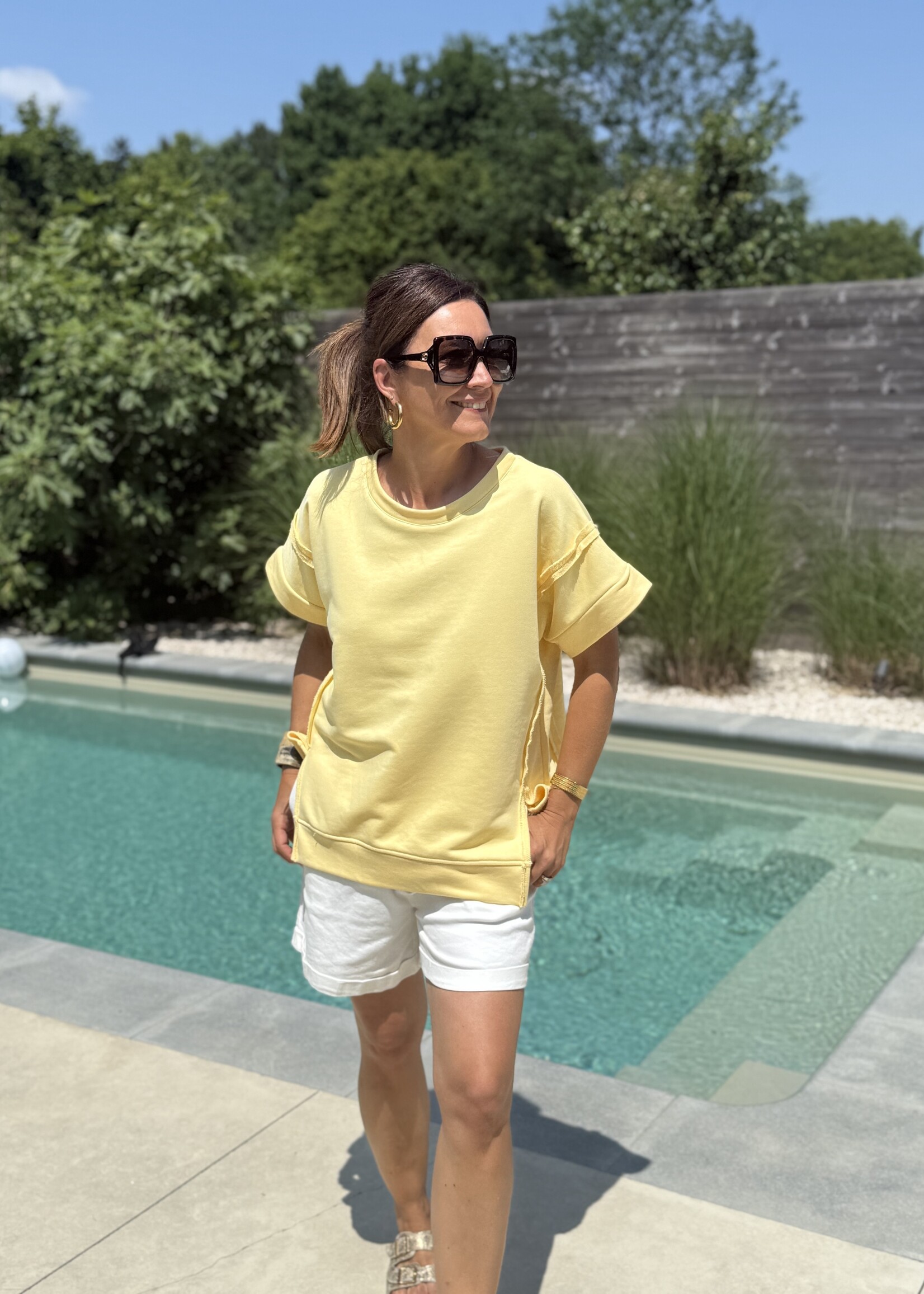 Guts & Goats Julia Yellow Top