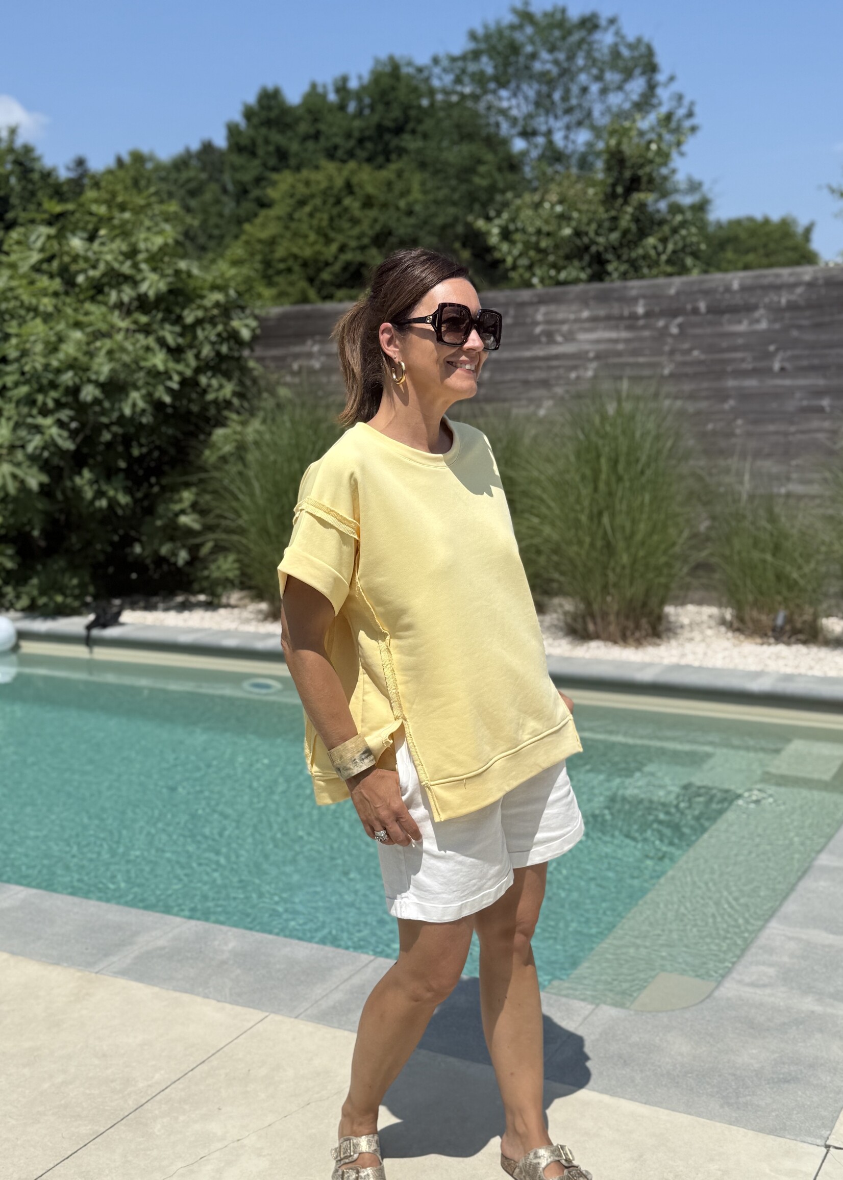 Guts & Goats Julia Yellow Top