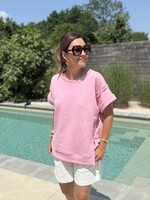 Guts & Goats Julia Pink Top