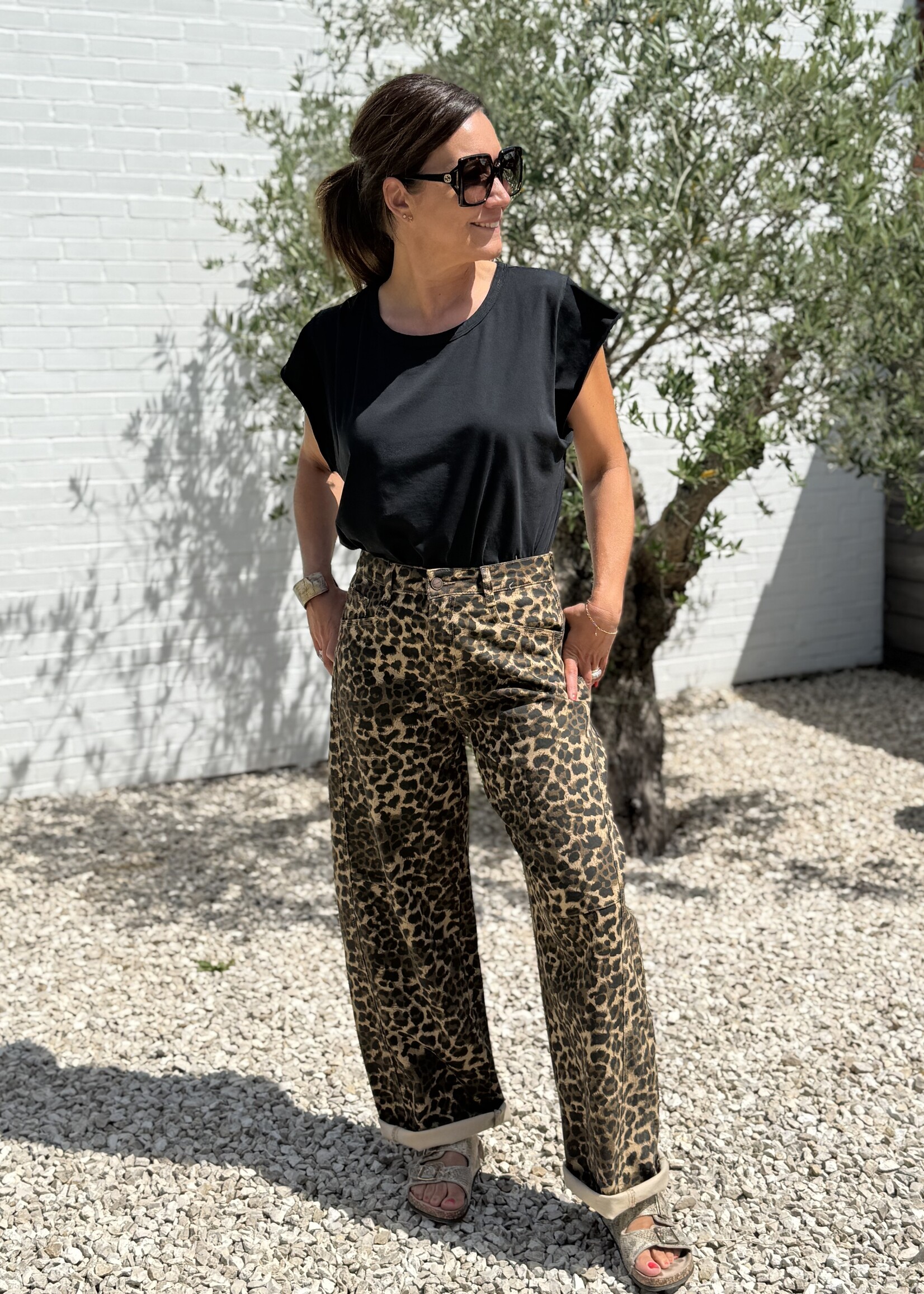 Guts & Goats Cimi Leopard Jeans