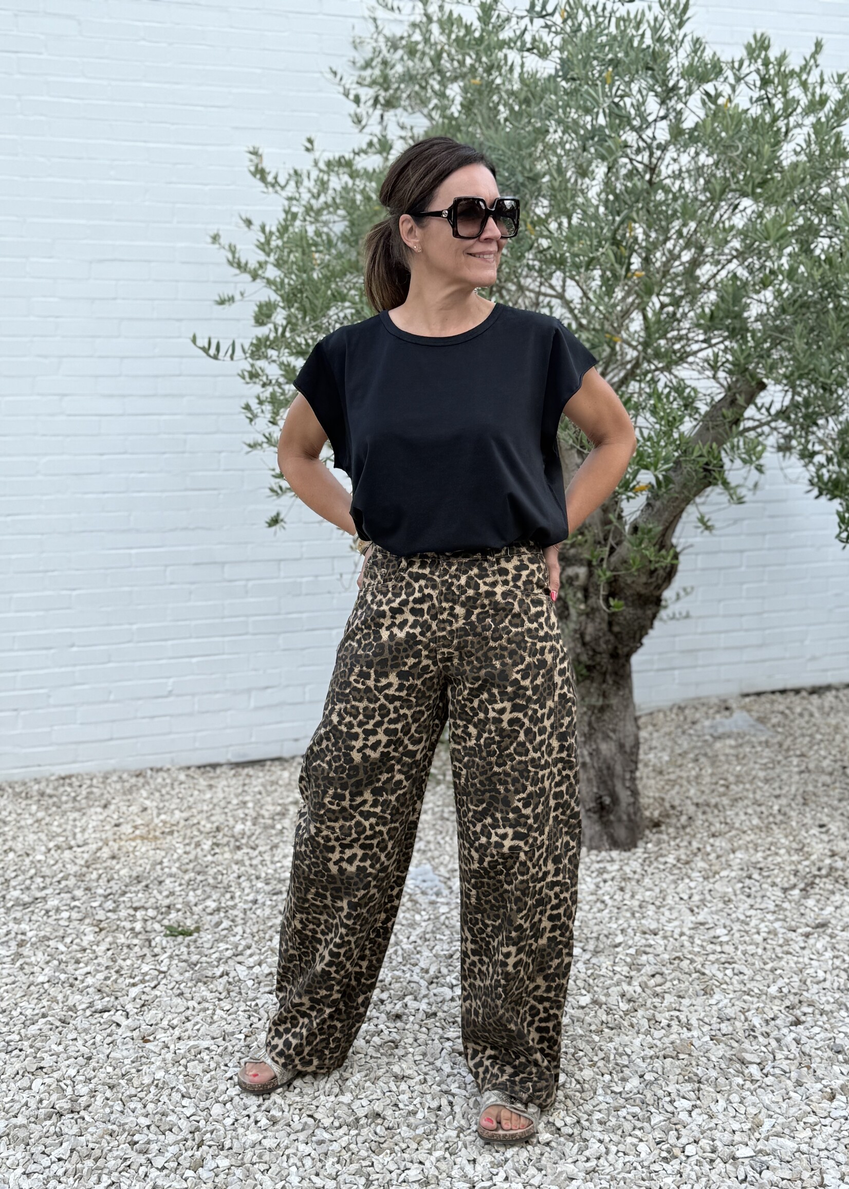 Guts & Goats Cimi Leopard Jeans