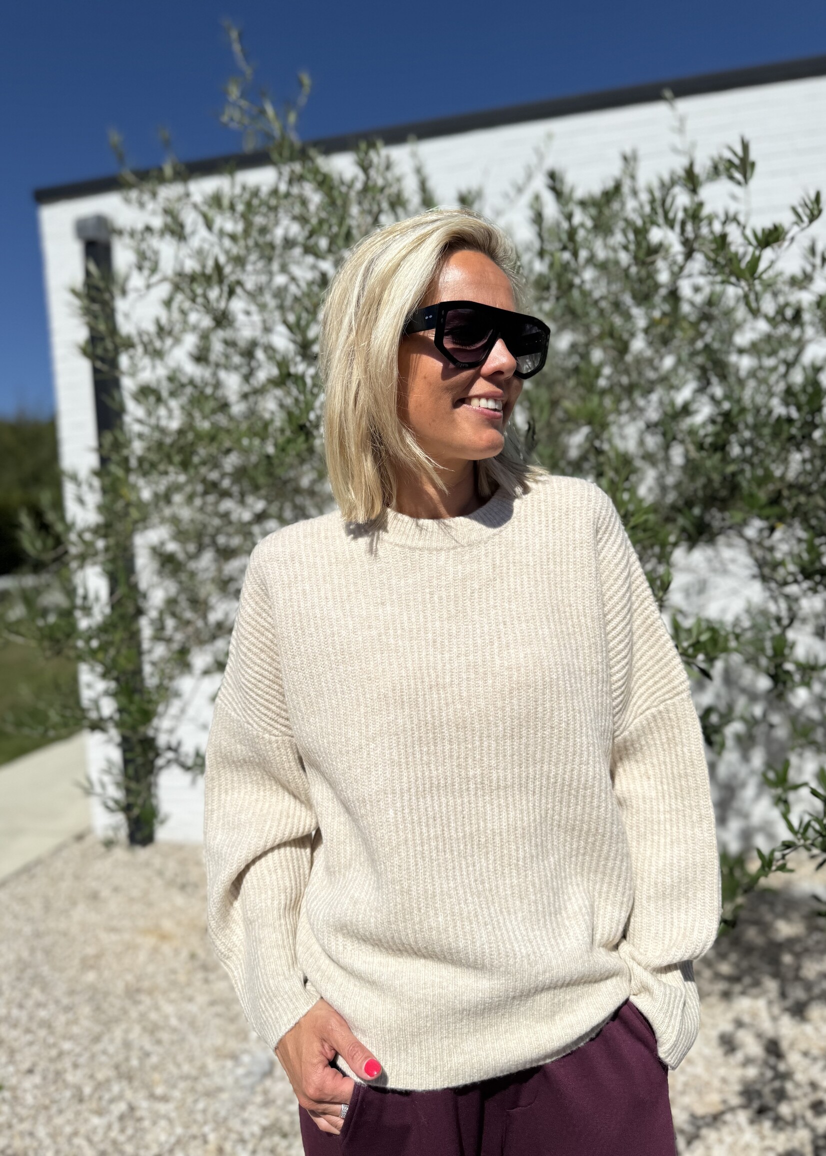 Guts & Goats Dolly Creme Pullover