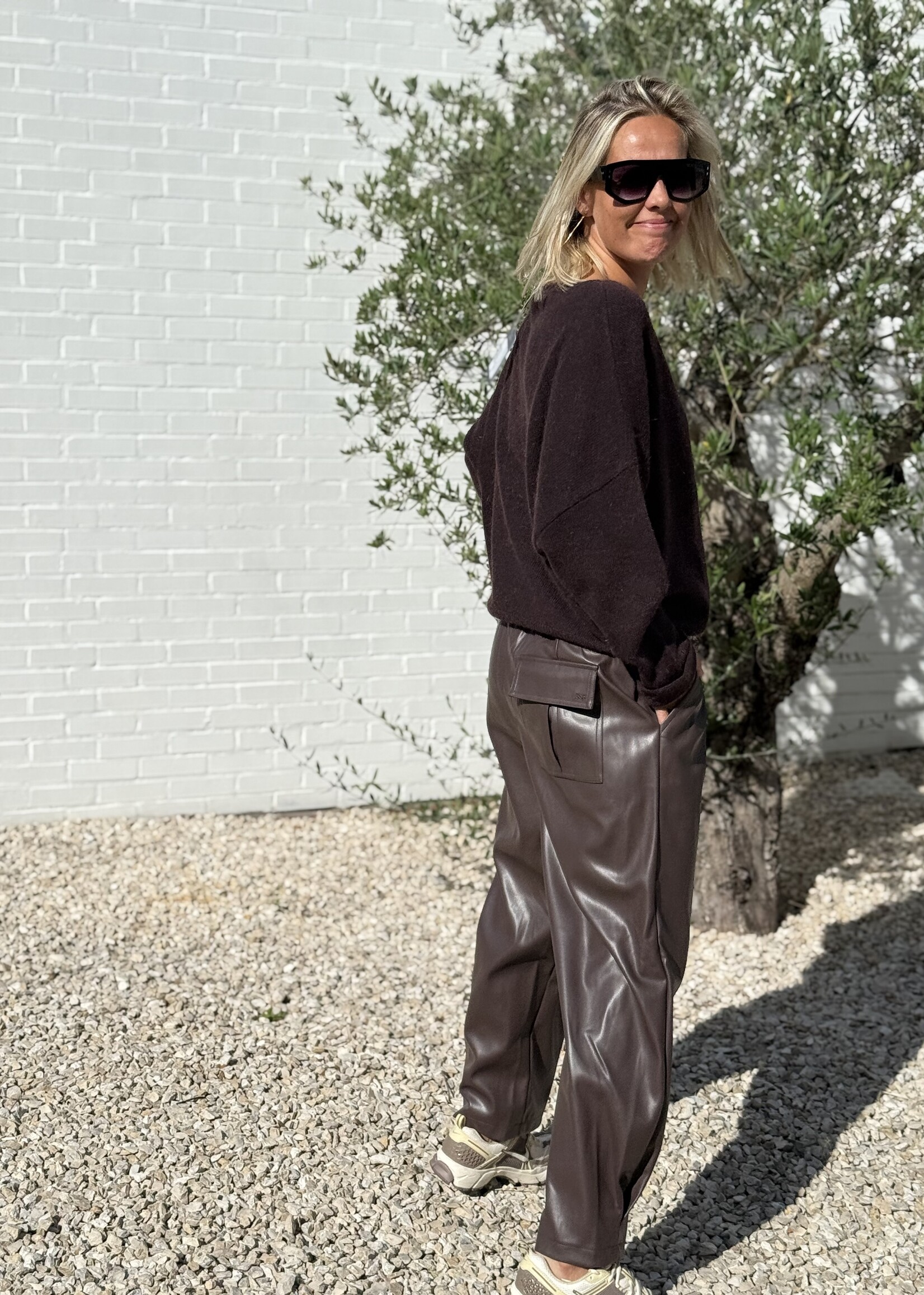 Guts & Goats Paulita Brown Pants
