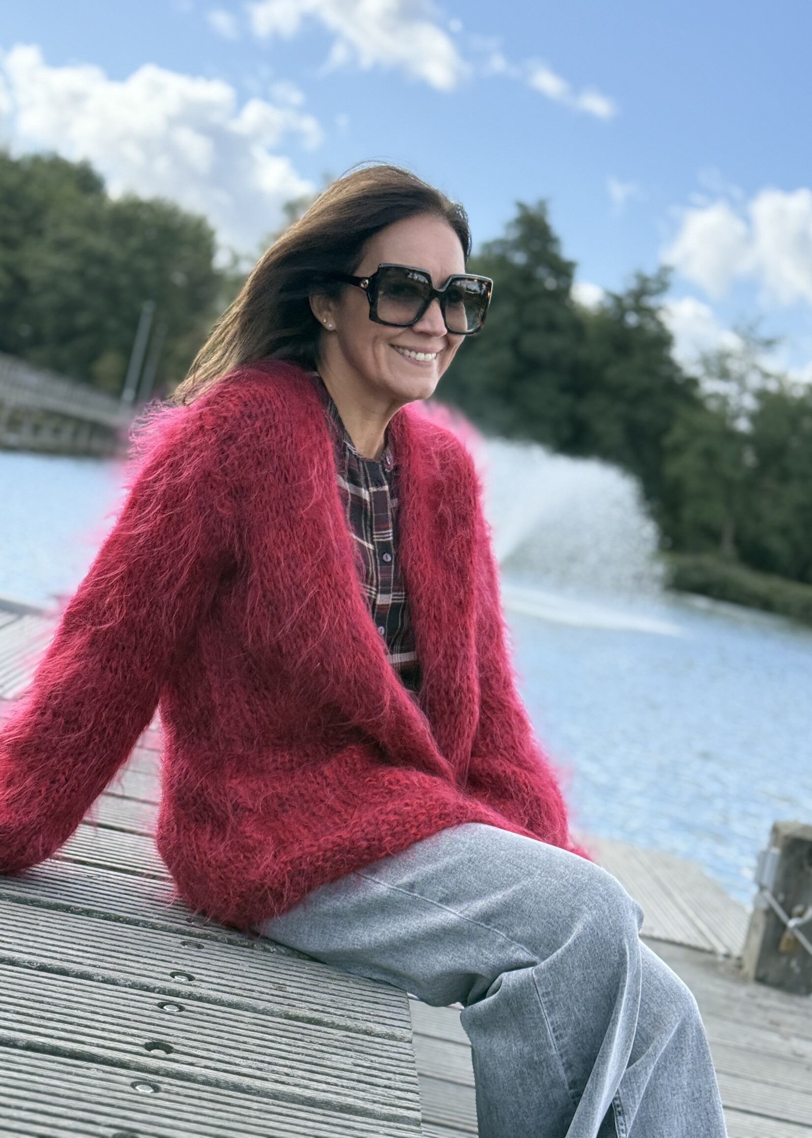 Guts & Goats Bordeaux Handmade Gilet