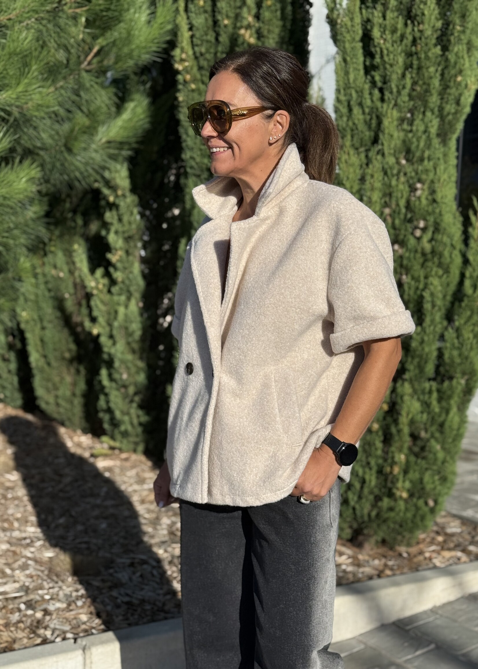 Guts & Goats Olivia Creme Veste