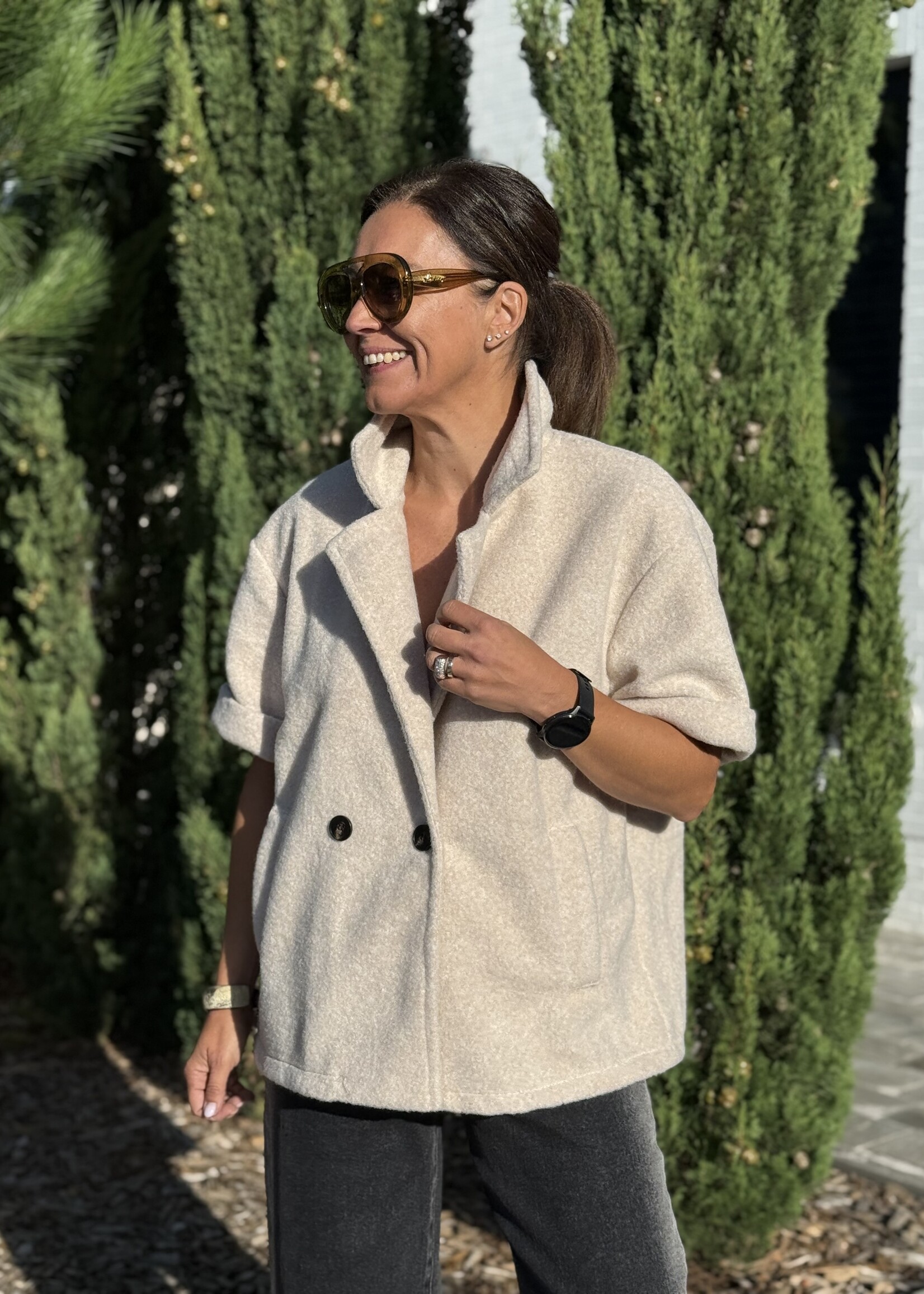 Guts & Goats Olivia Creme Veste