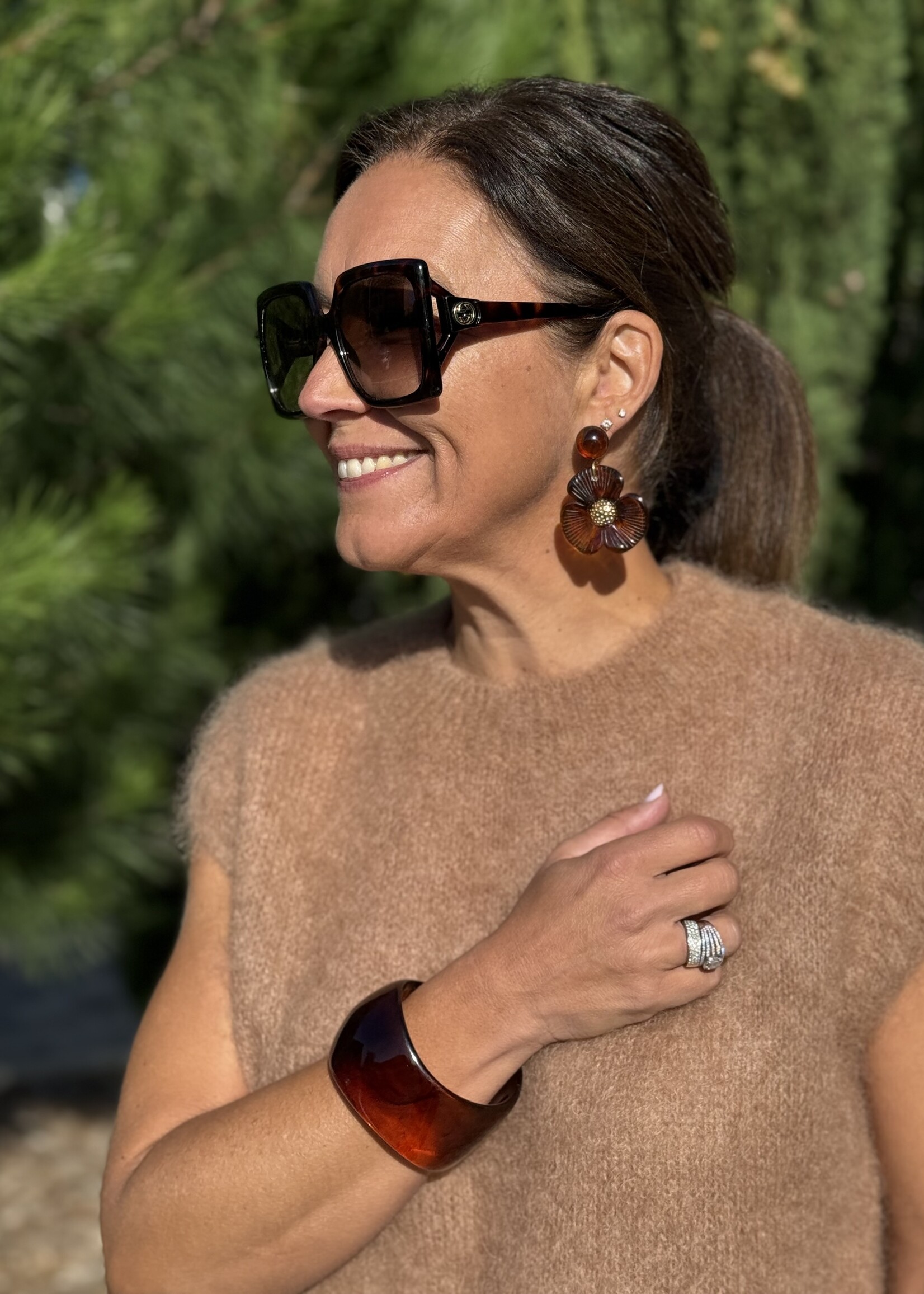 Guts & Goats Camelia Earrings