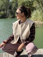 Guts & Goats Aleandra Creme Veste