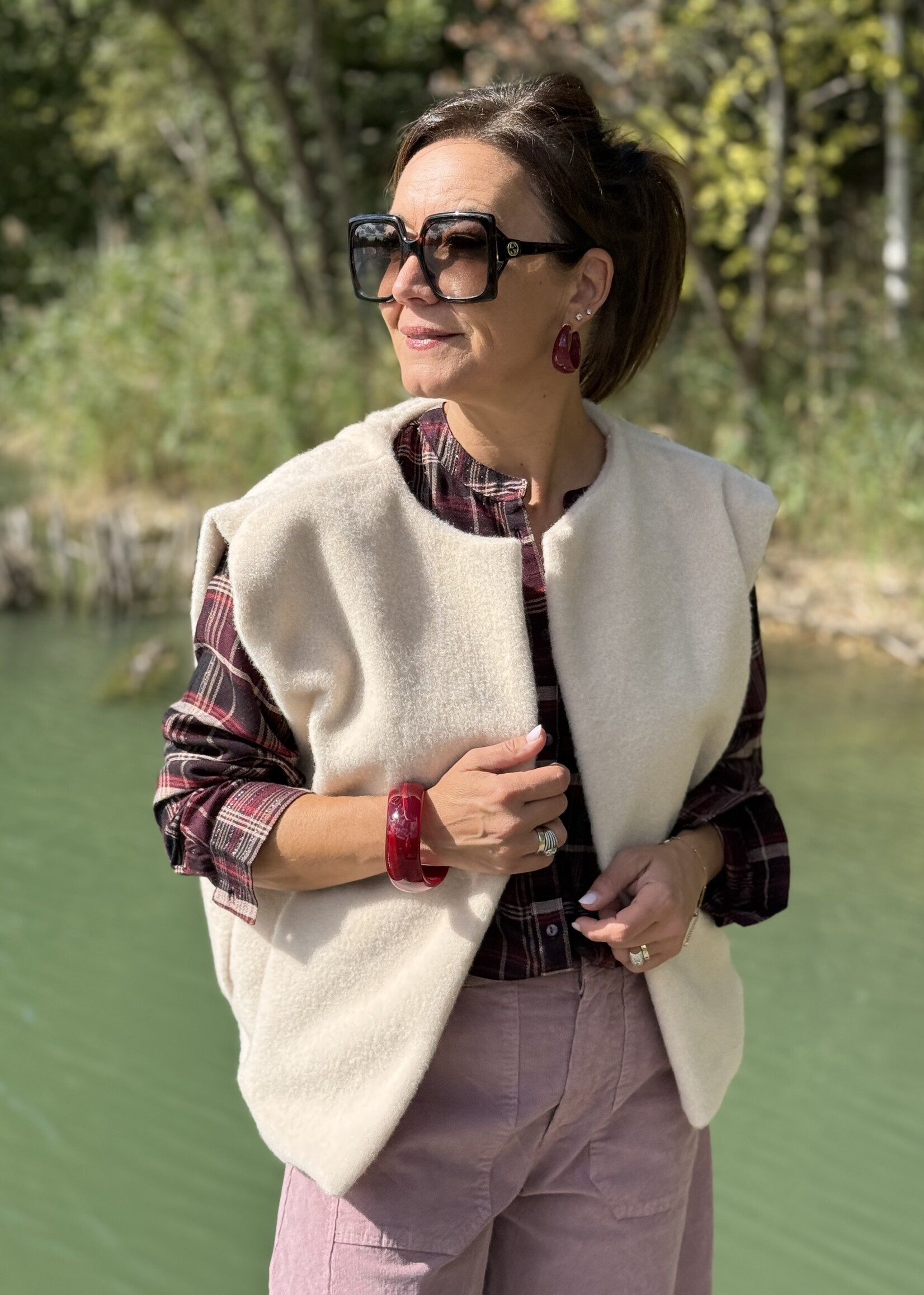 Guts & Goats Aleandra Creme Veste