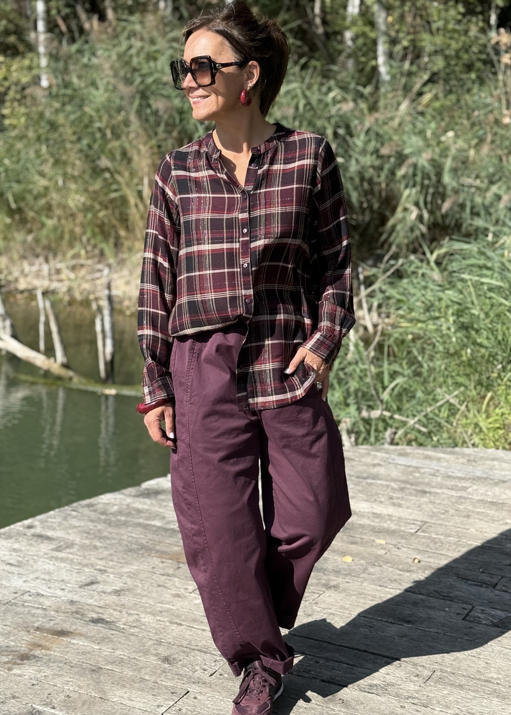 Guts & Goats Amelia Bordeaux Pants