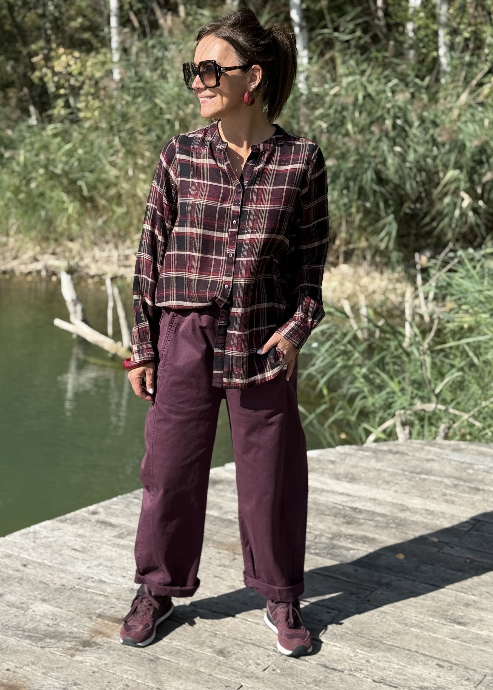 Guts & Goats Amelia Bordeaux Pants