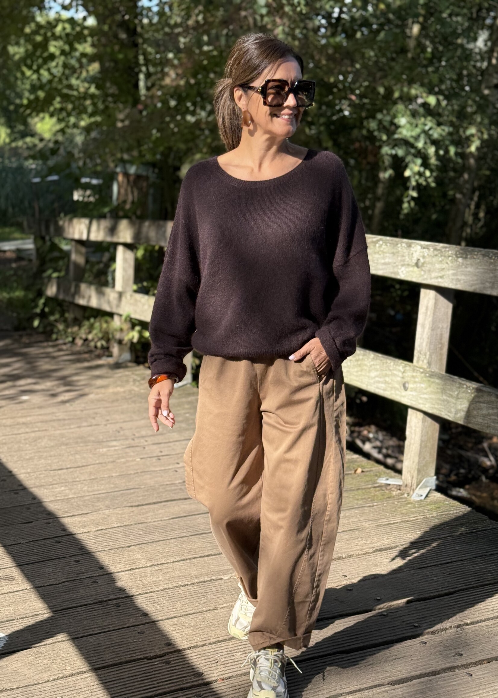 Guts & Goats Amelia Camel Pants