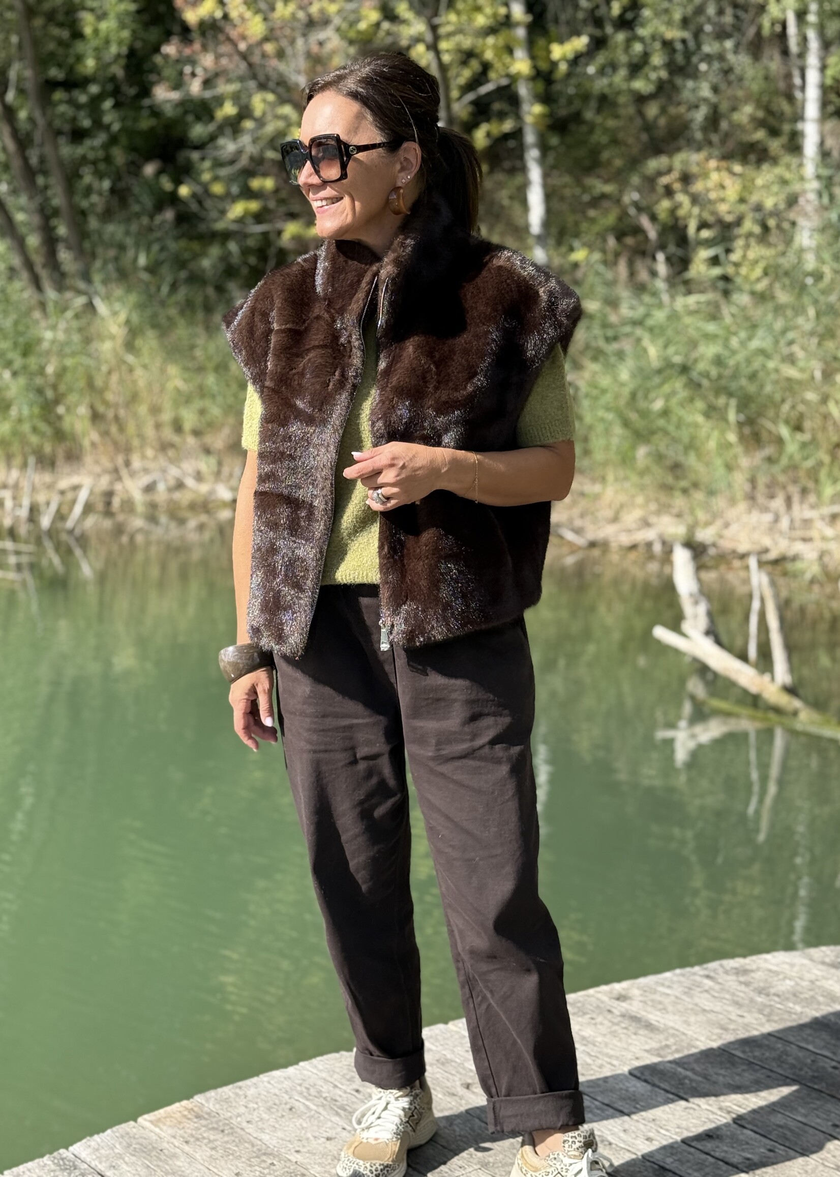 Guts & Goats Mabel Brown Pants