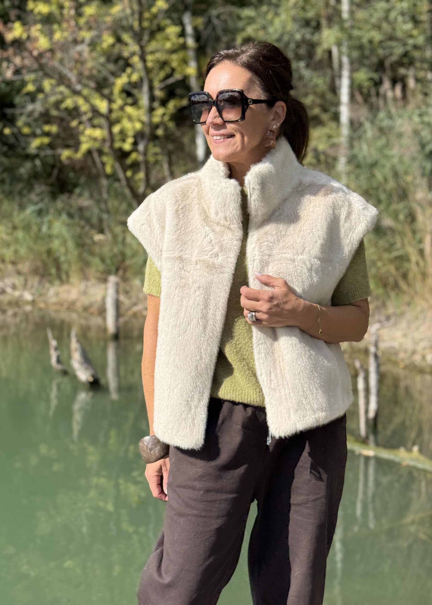 Guts & Goats Lily Ecru Veste