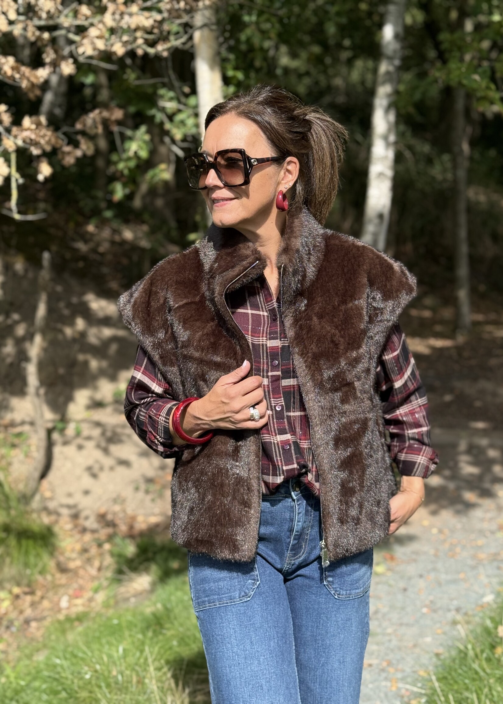 Guts & Goats Lily Brown Veste