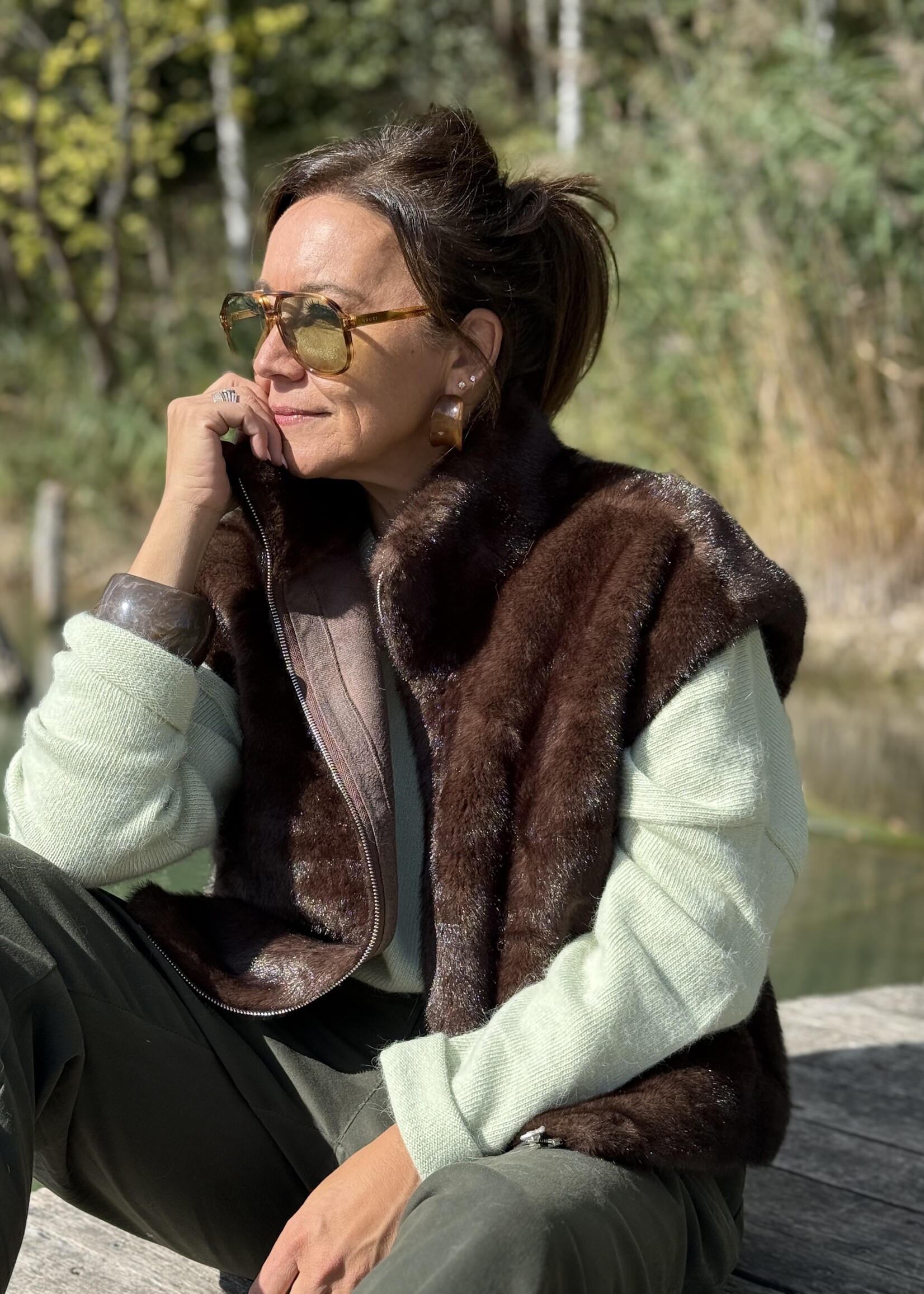 Guts & Goats Lily Brown Veste