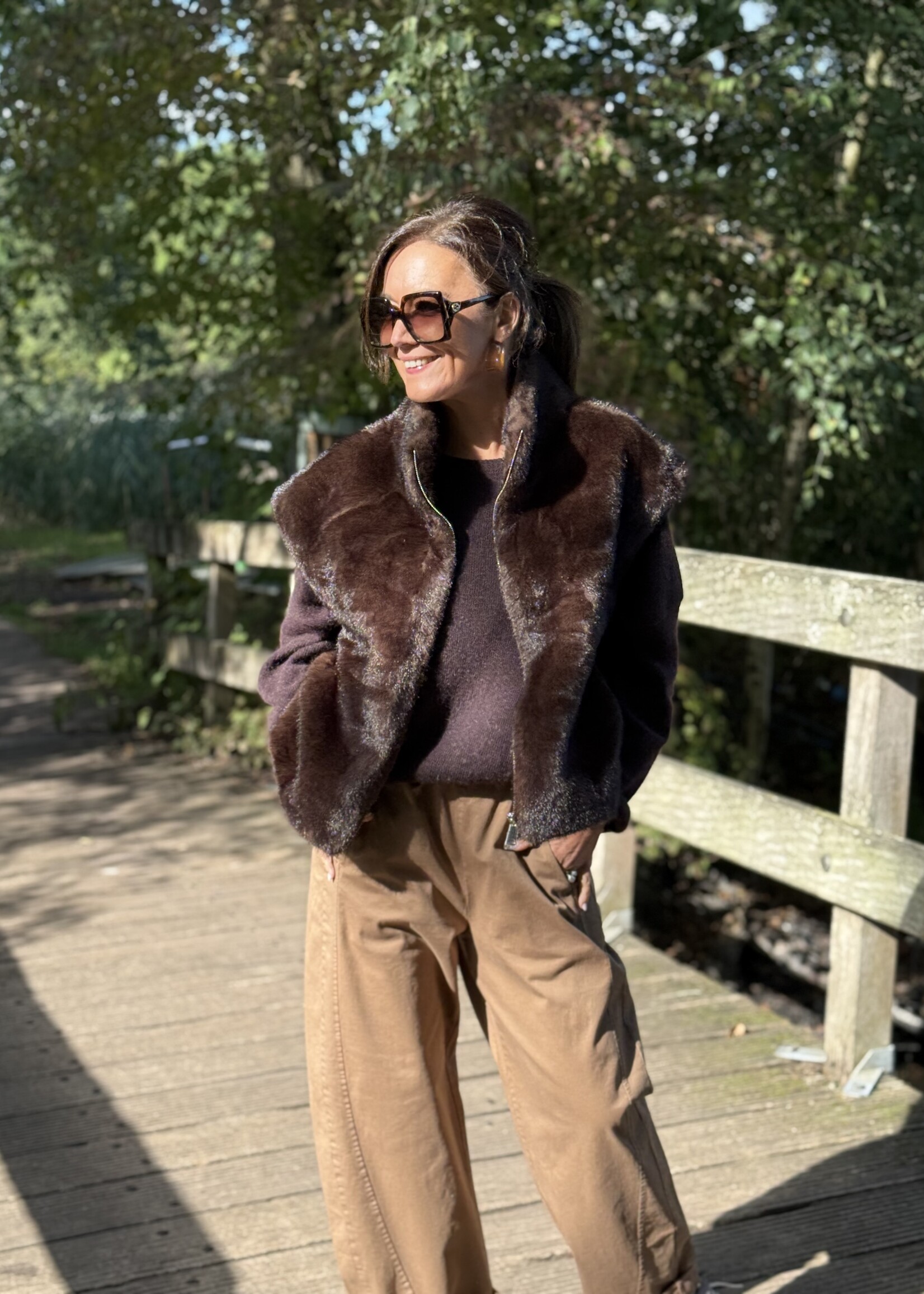 Guts & Goats Lily Brown Veste