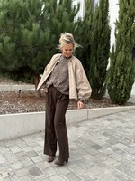 holly and joey Josephine Taupe Pants