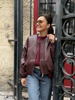 Guts & Goats Romée Burgundy Veste