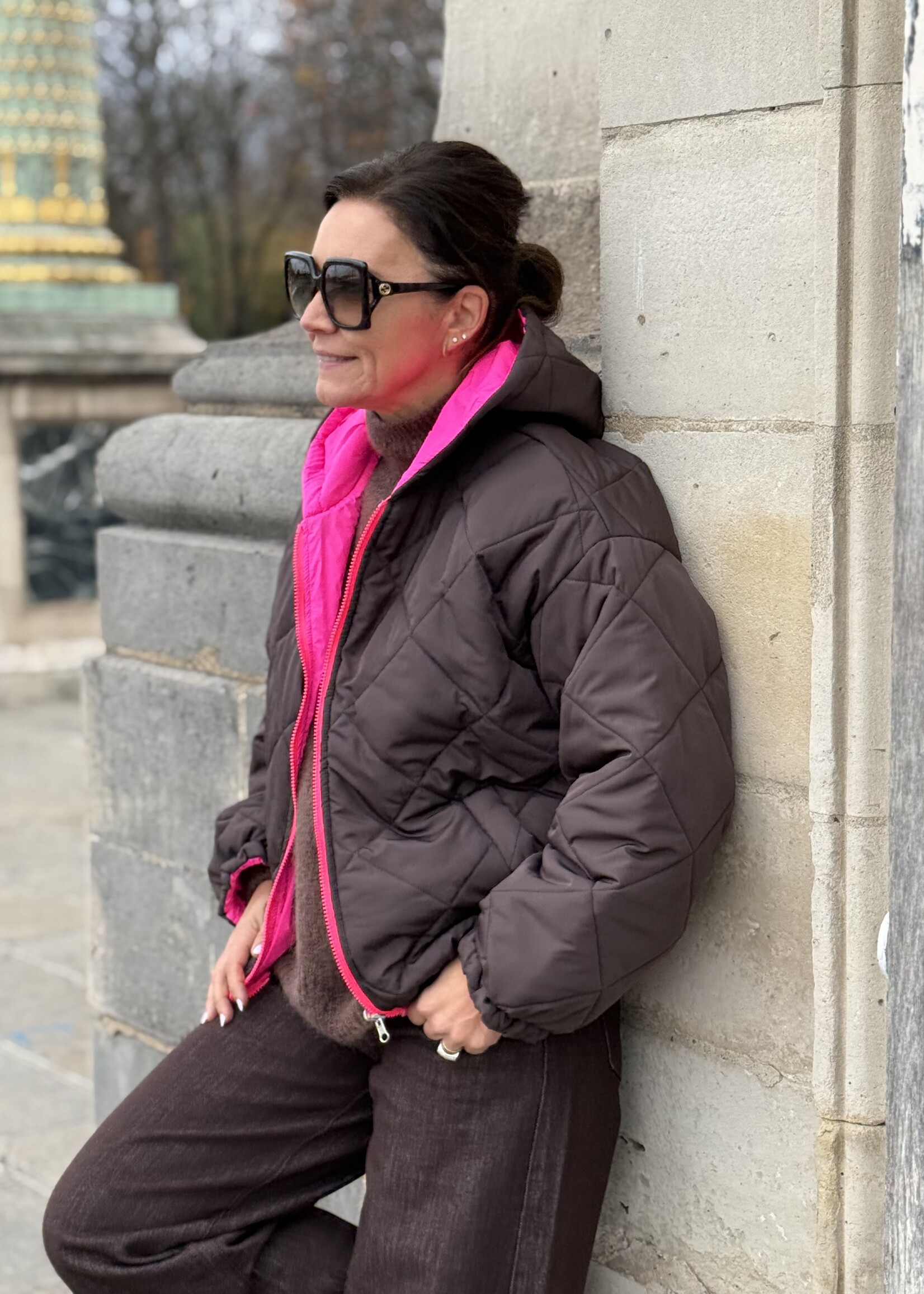 Guts & Goats Naomi Pink Coat