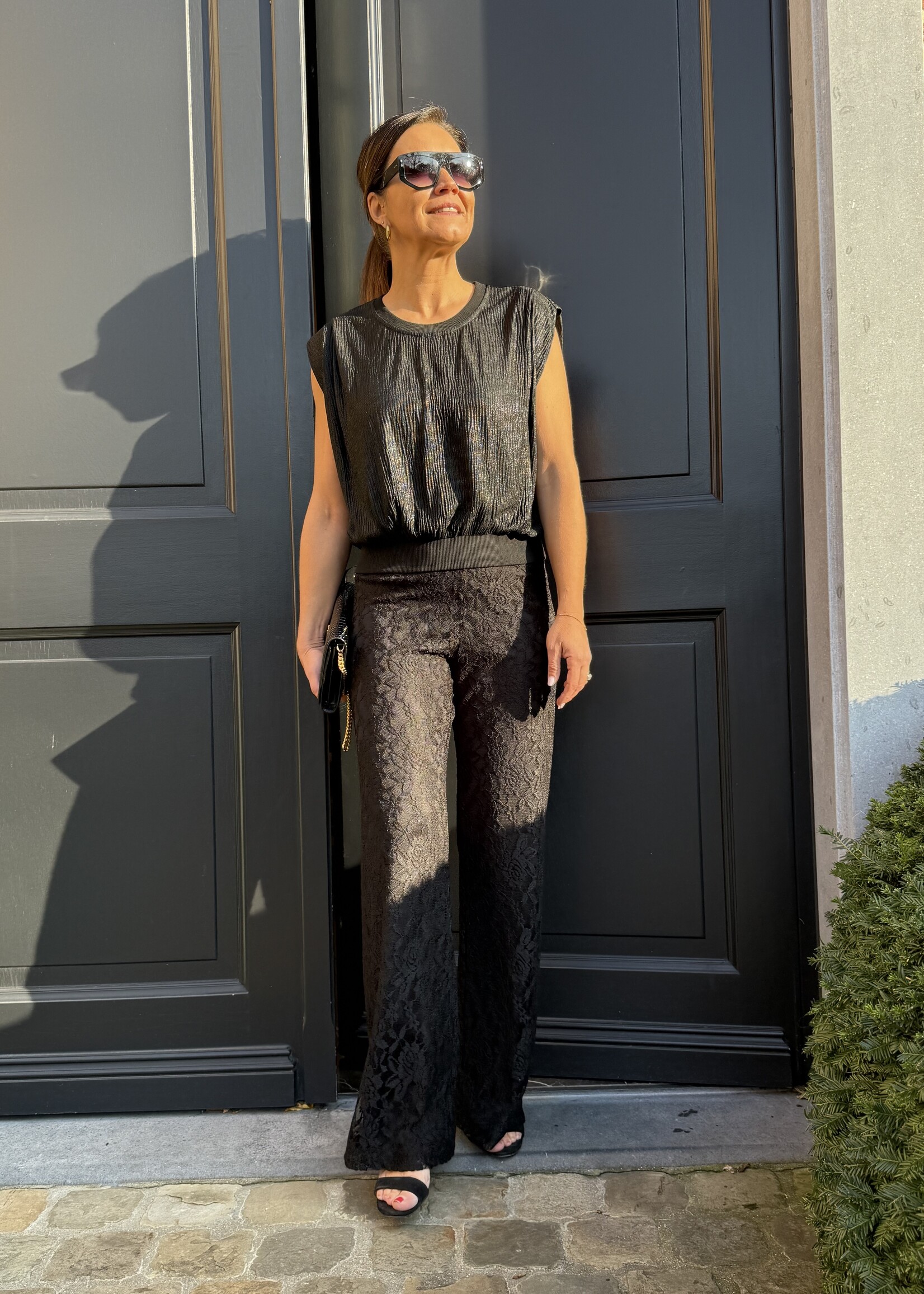 Guts & Goats Black Lace Pants