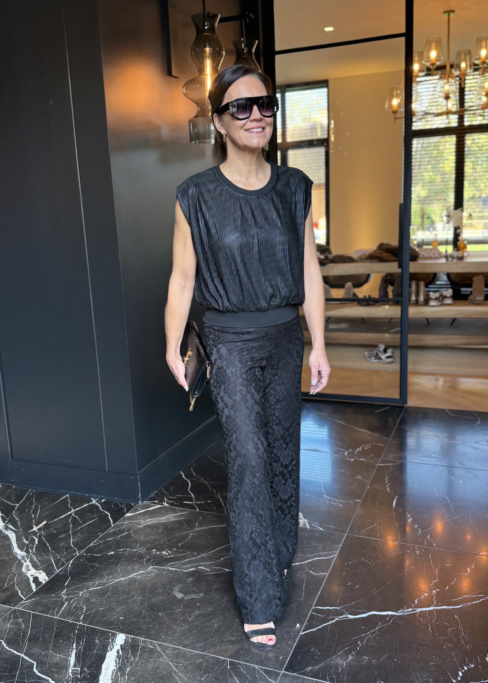 Guts & Goats Black Lace Pants