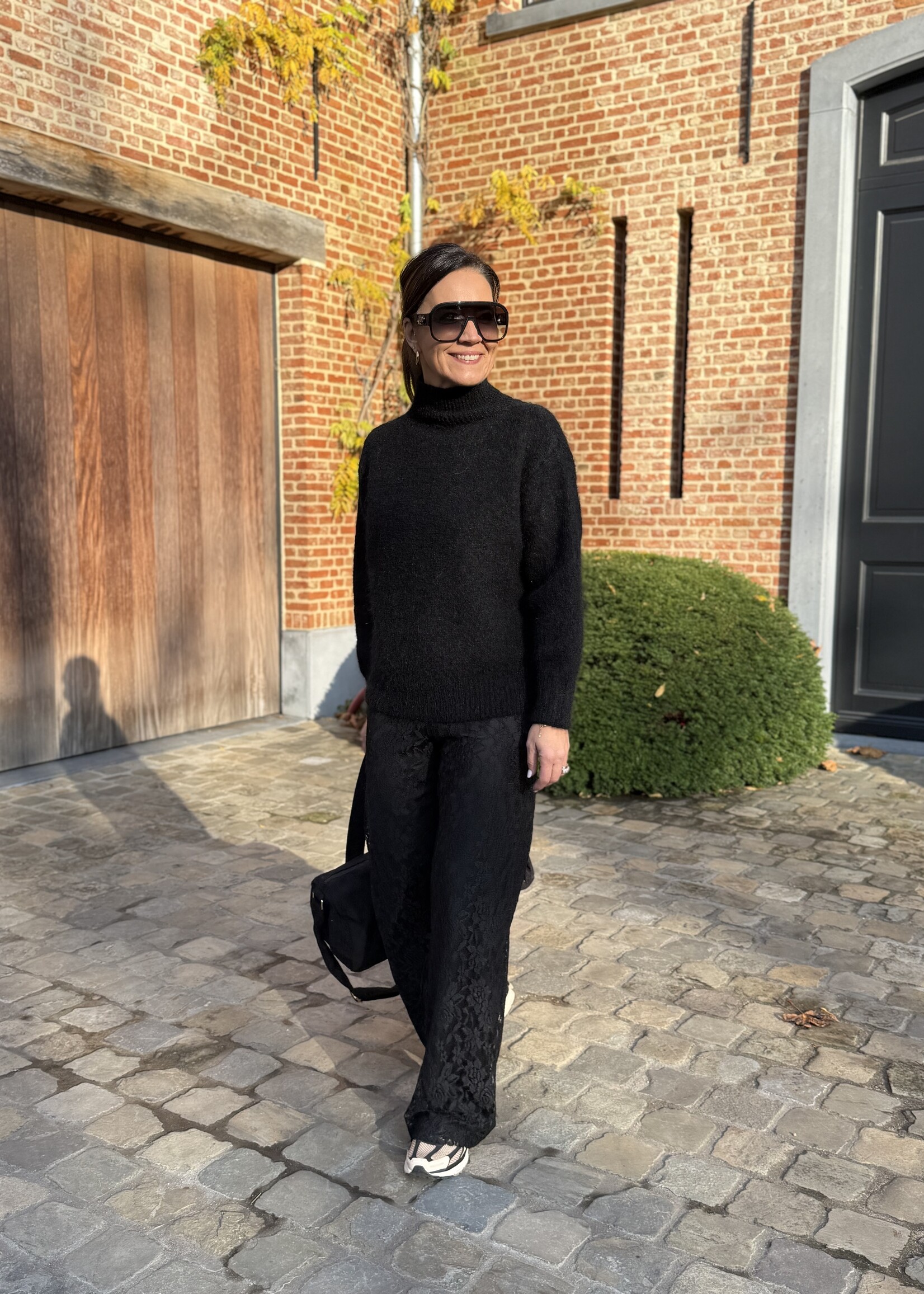 Guts & Goats Black Lace Pants