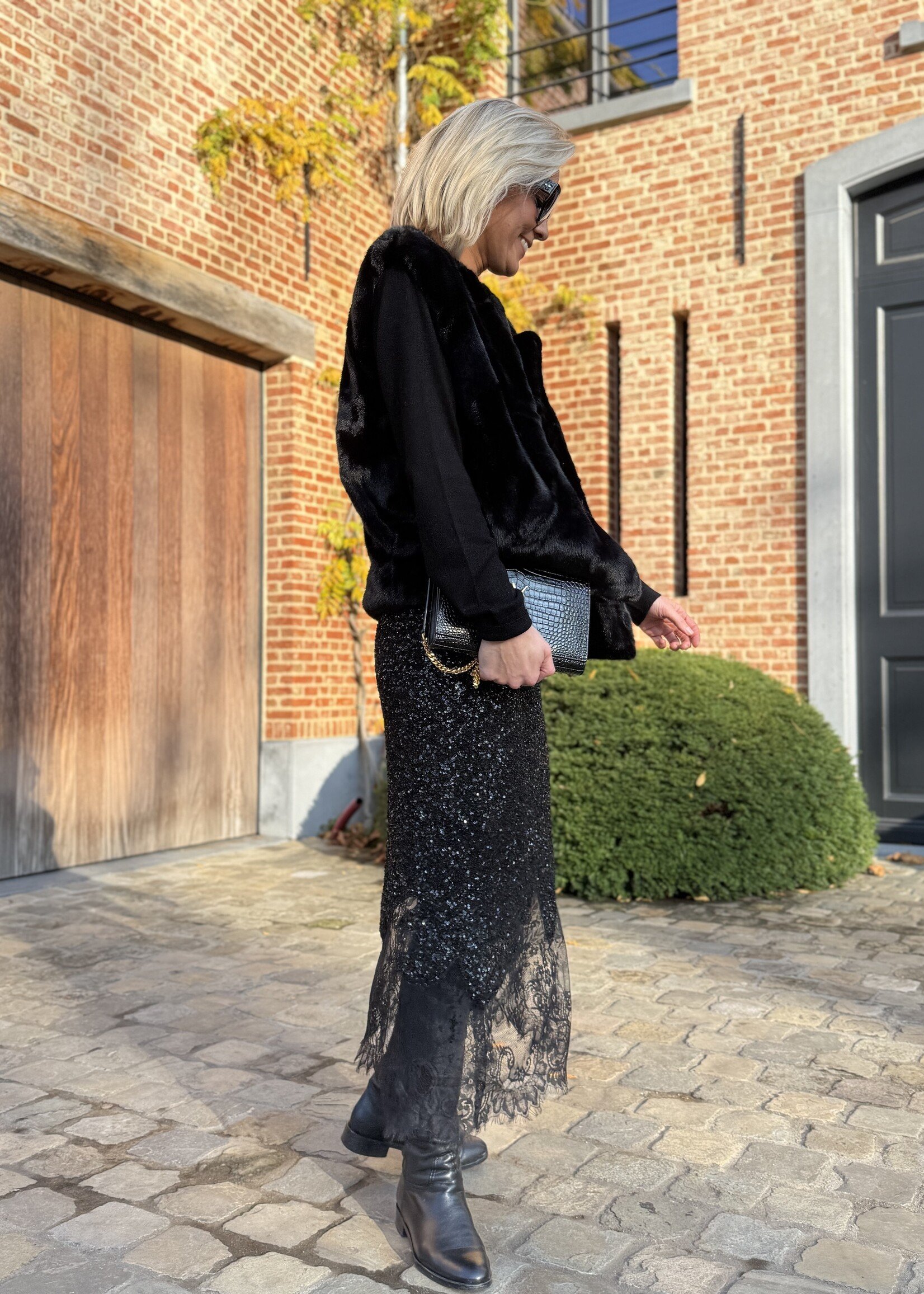 Guts & Goats Blair Black Skirt