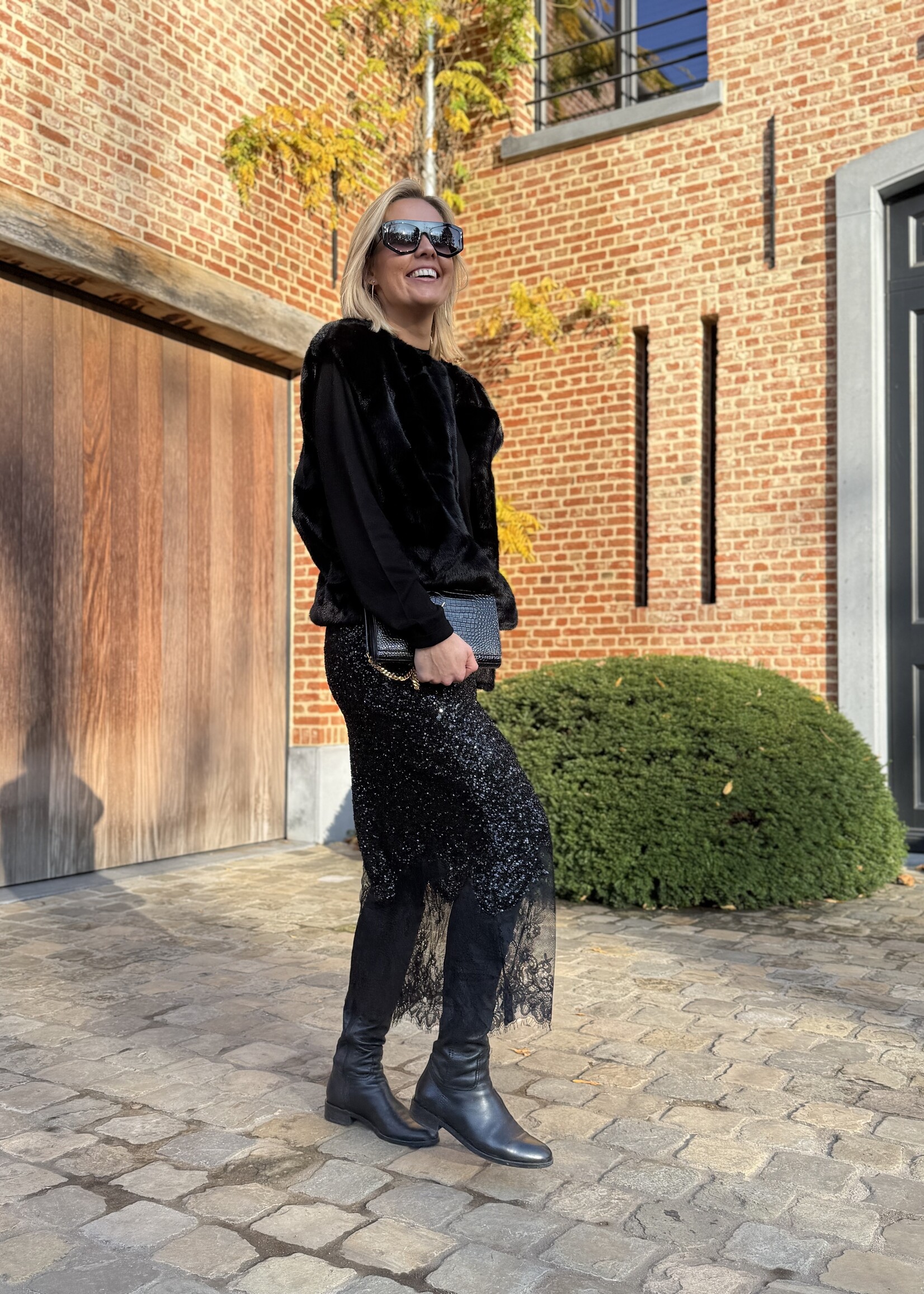 Guts & Goats Blair Black Skirt