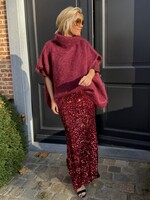 Guts & Goats Bobbie Bordeaux Skirt