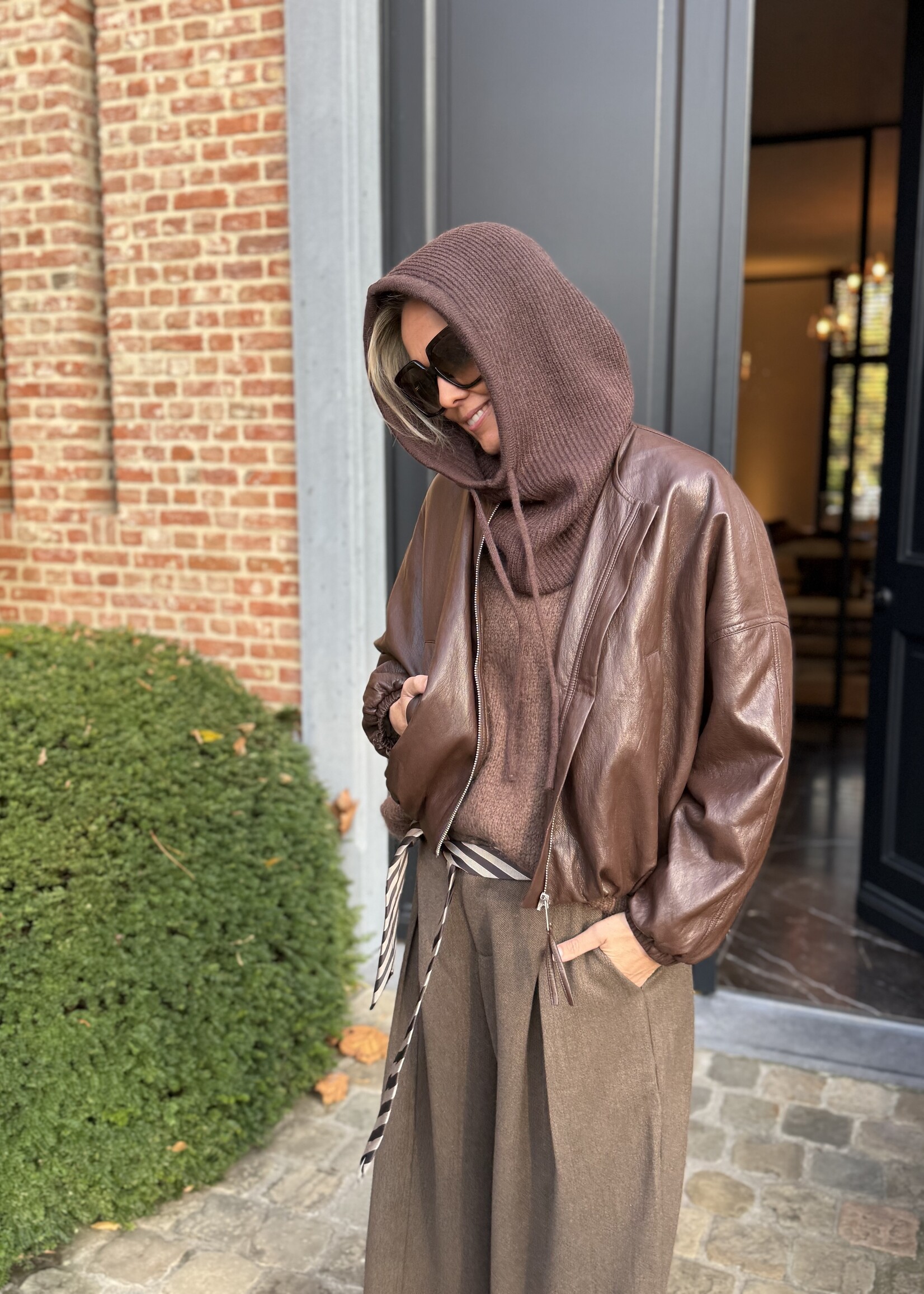 Guts & Goats Brown Cagoule