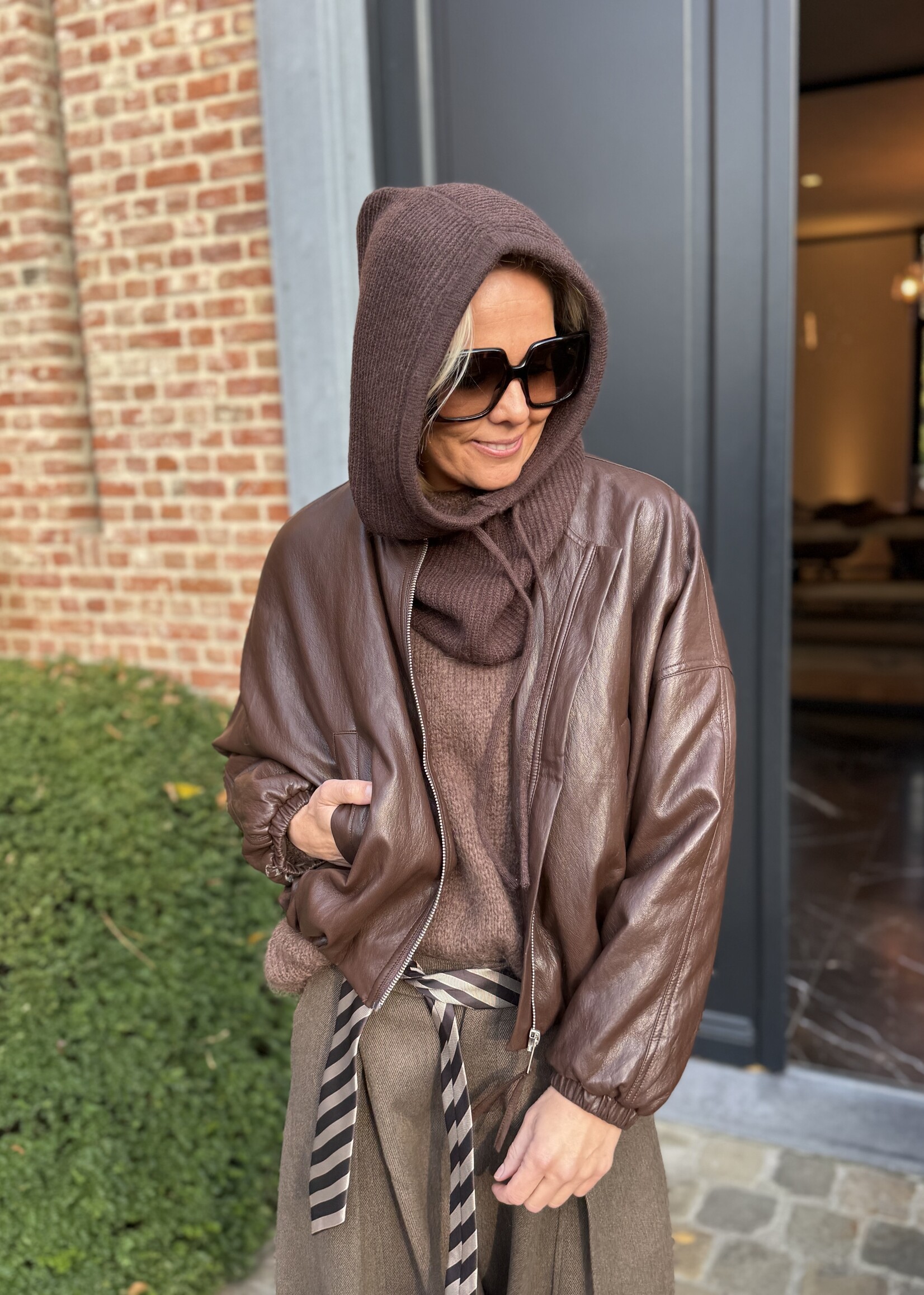 Guts & Goats Brown Cagoule