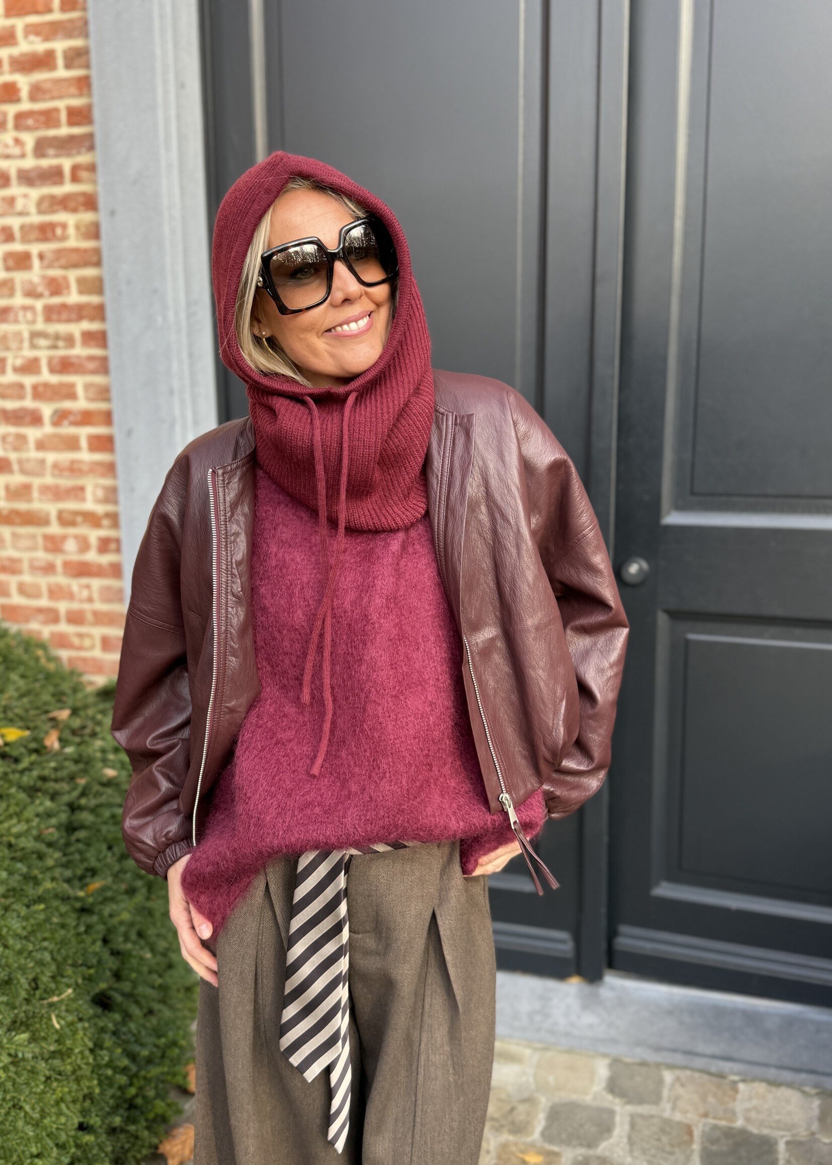 Guts & Goats Bordeaux Cagoule