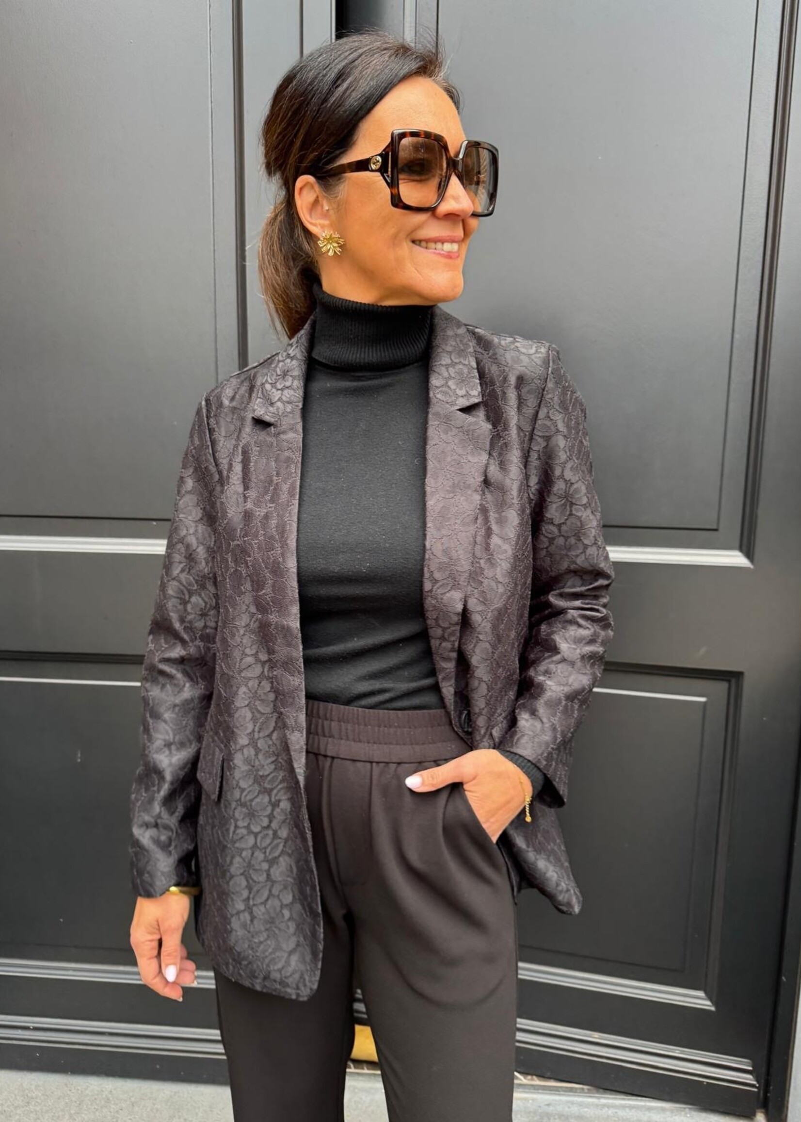 Guts & Goats Lace Blazer