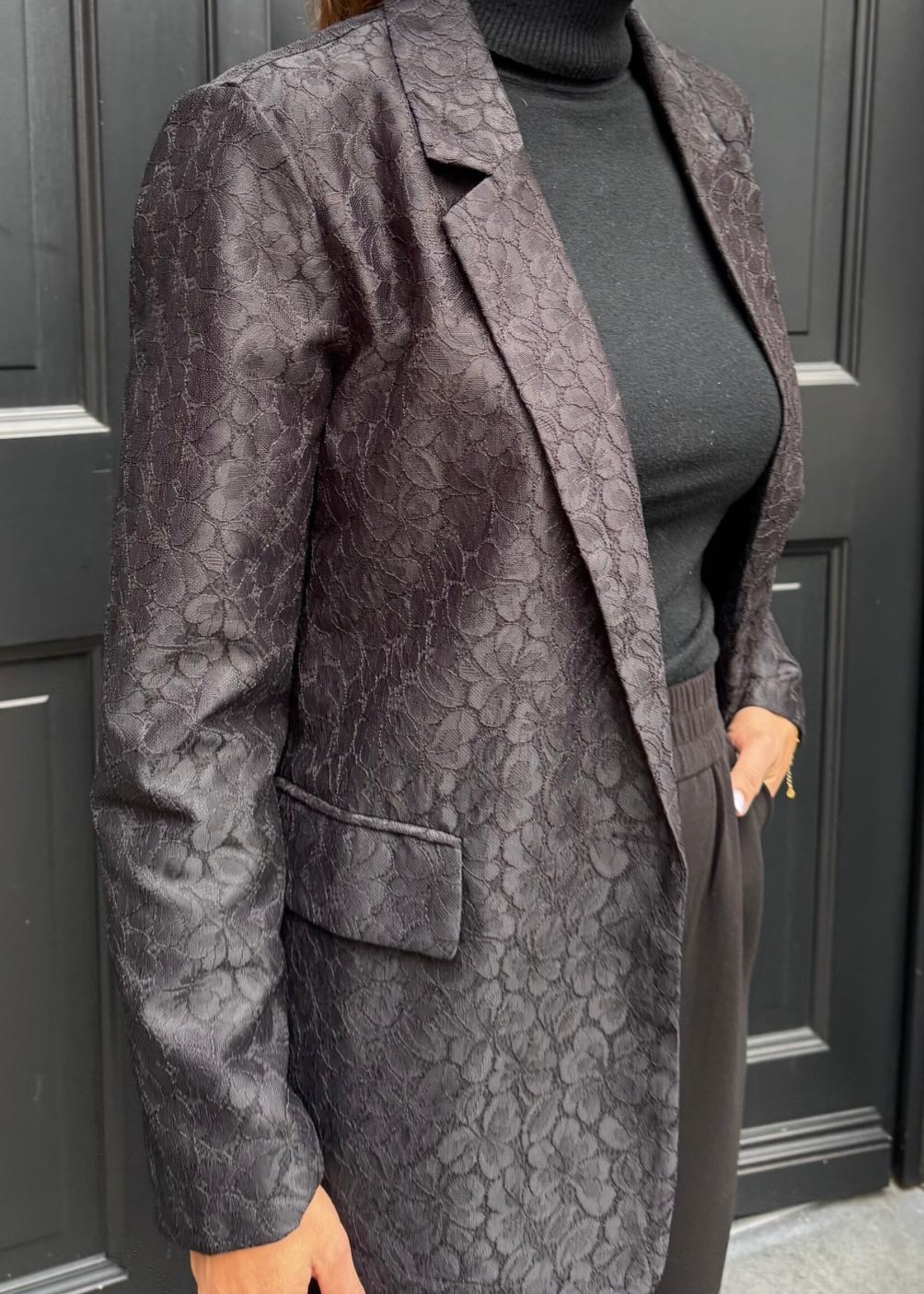 Guts & Goats Lace Blazer