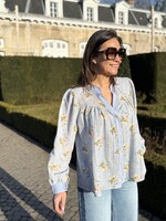 Guts & Goats Londen Blue Blouse