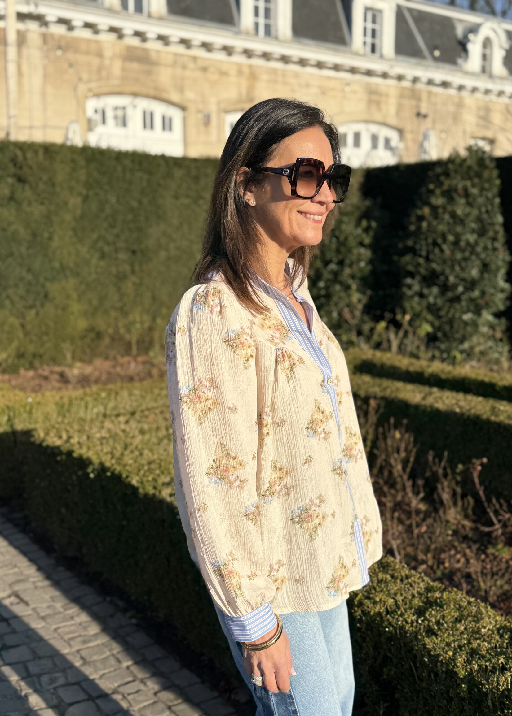 Guts & Goats LondenCreme  Blouse