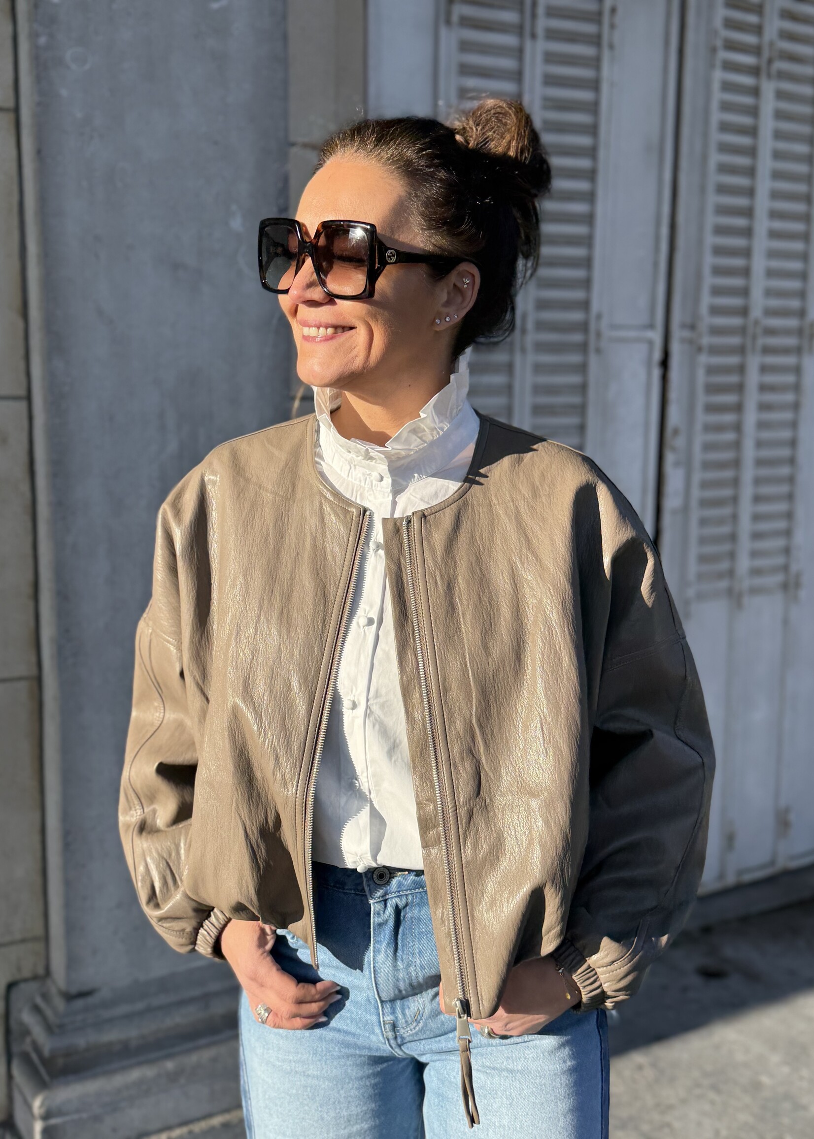 Guts & Goats Romee Taupe Veste
