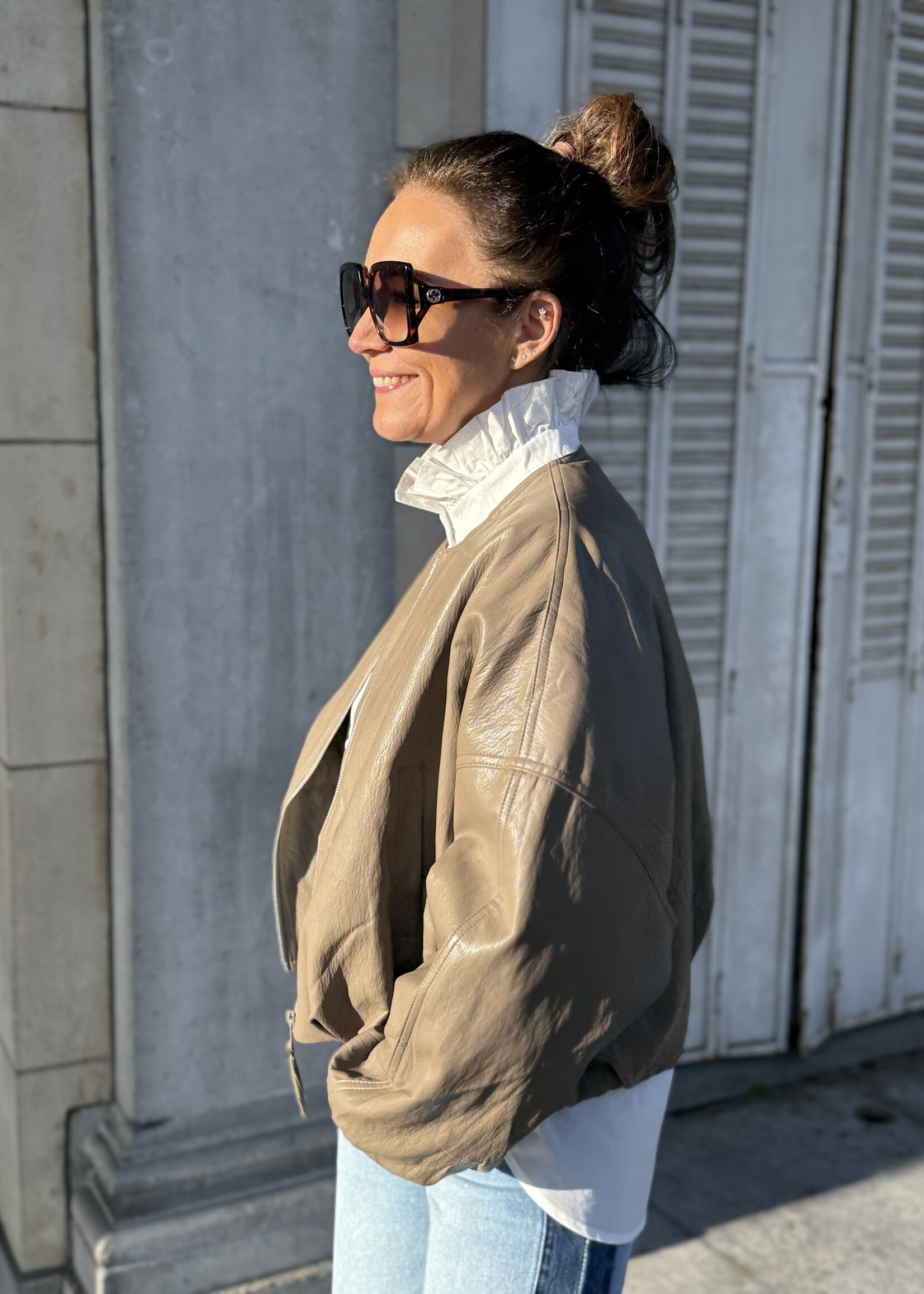 Guts & Goats Romee Taupe Veste