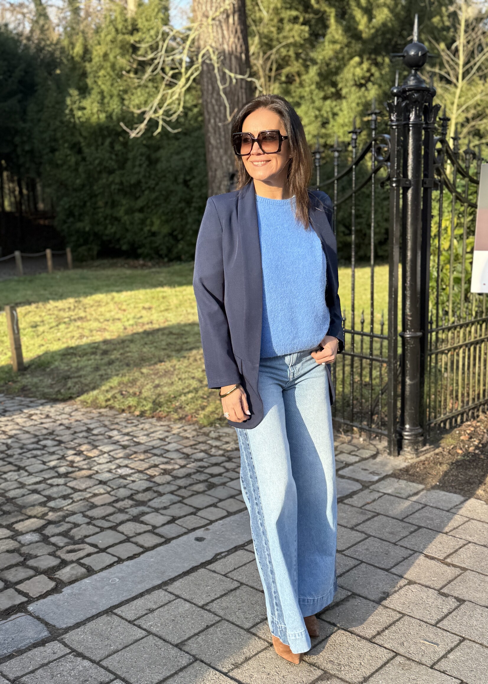 Guts & Goats Capucine Blue Pull