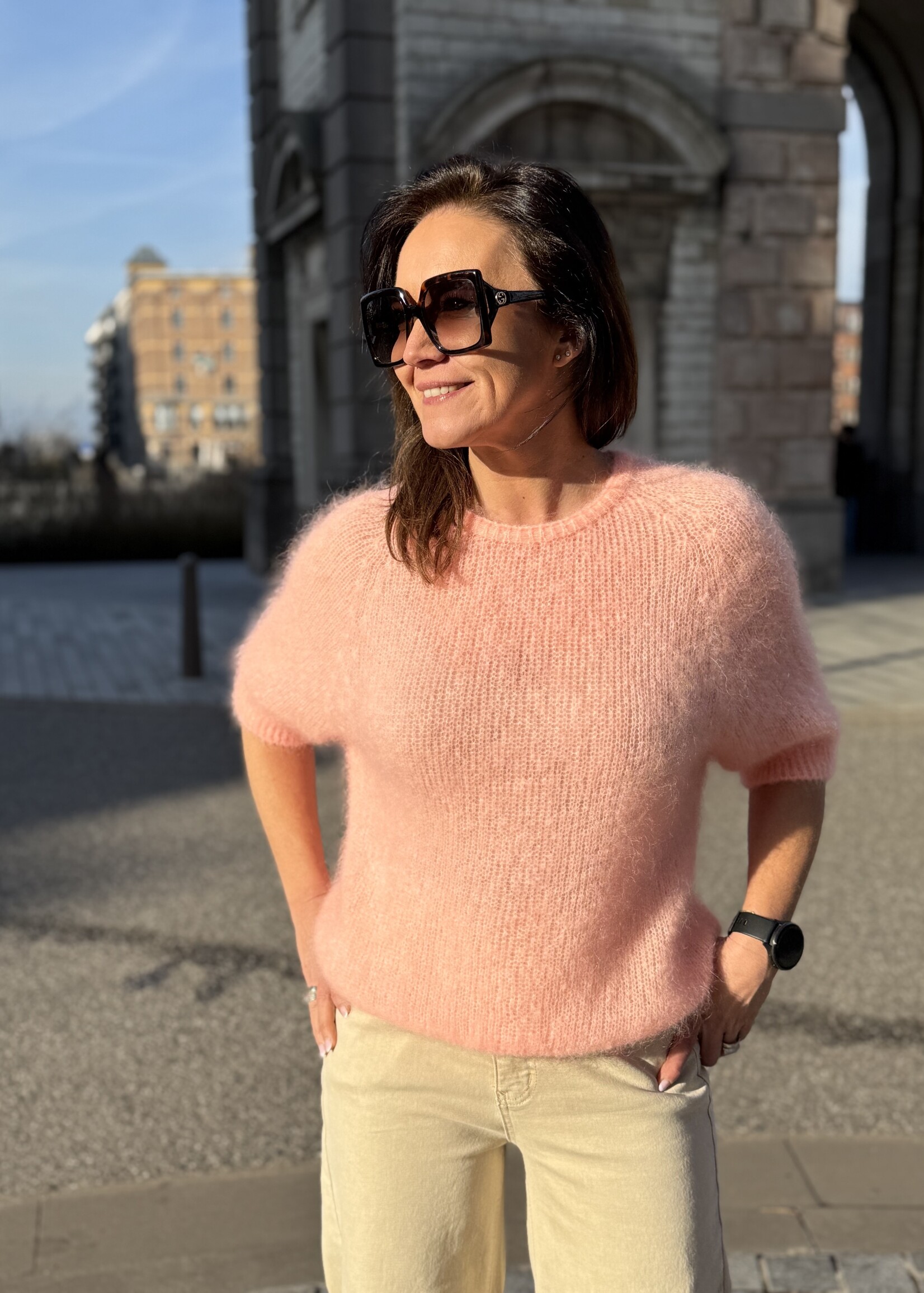 Guts & Goats Camille Coral Pull