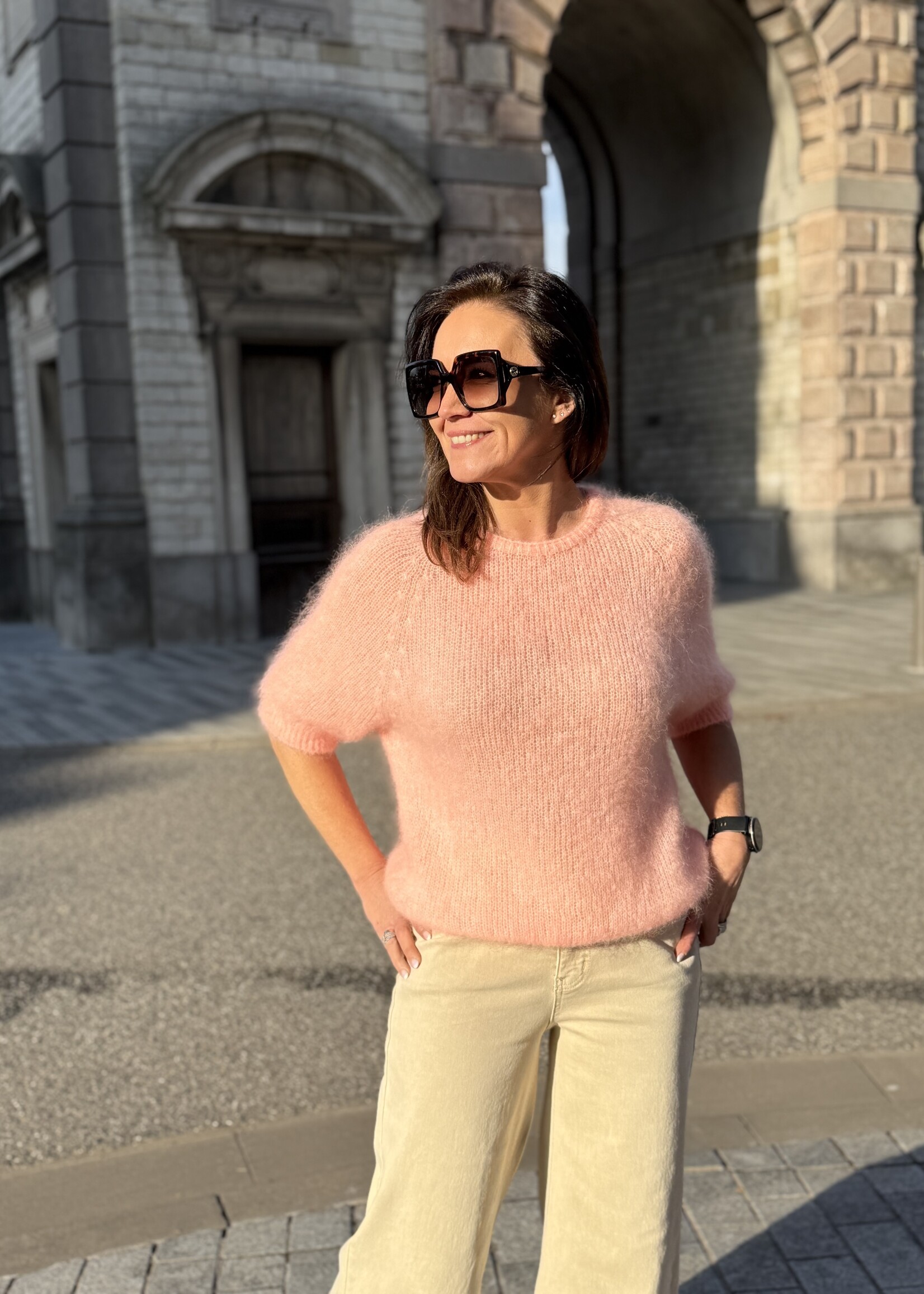 Guts & Goats Camille Coral Pull