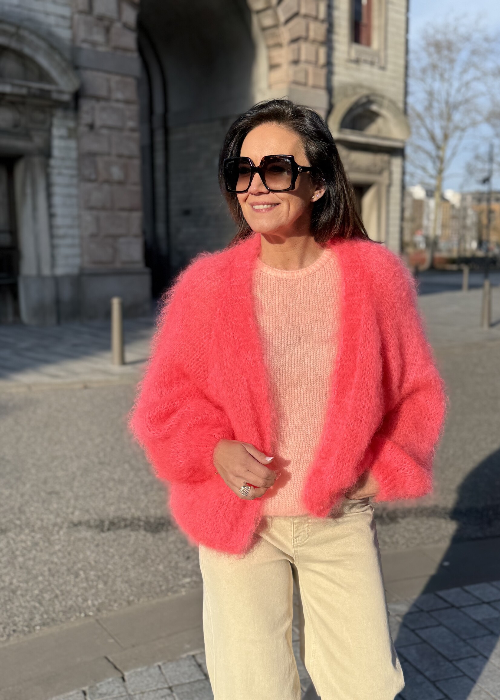 Guts & Goats Camille Coral Pull