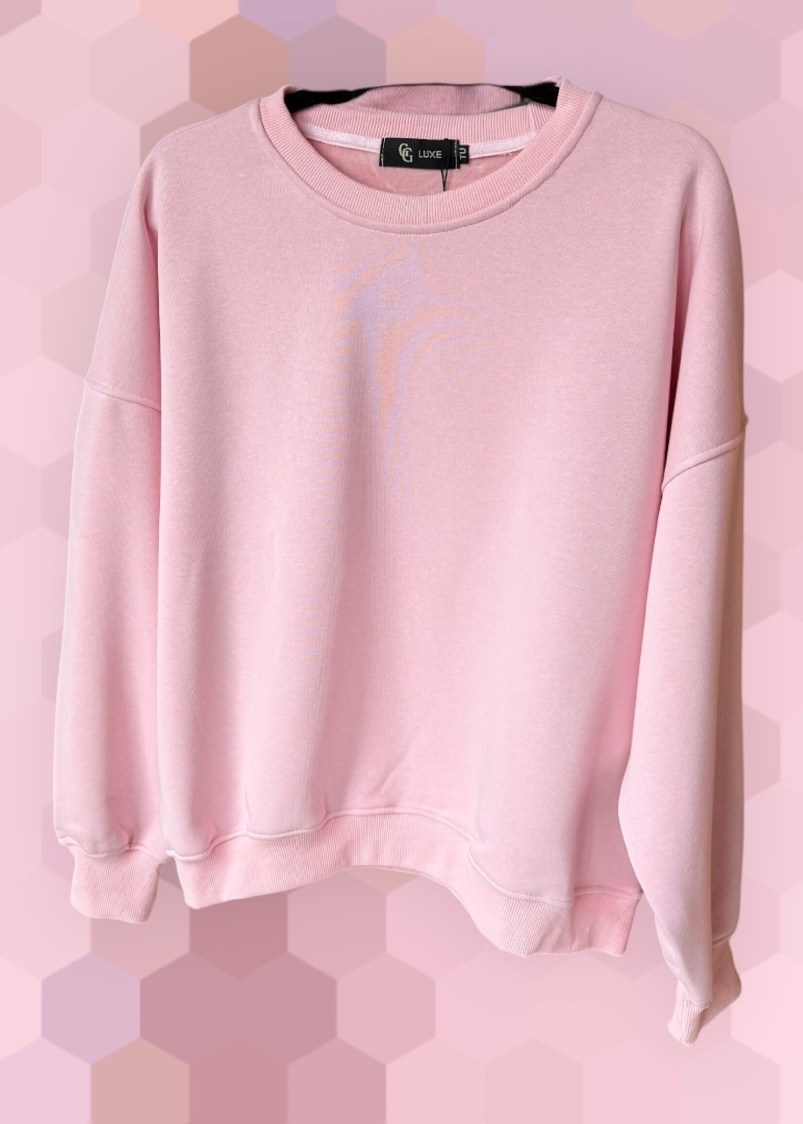 Guts & Goats Gigi Pink Sweater