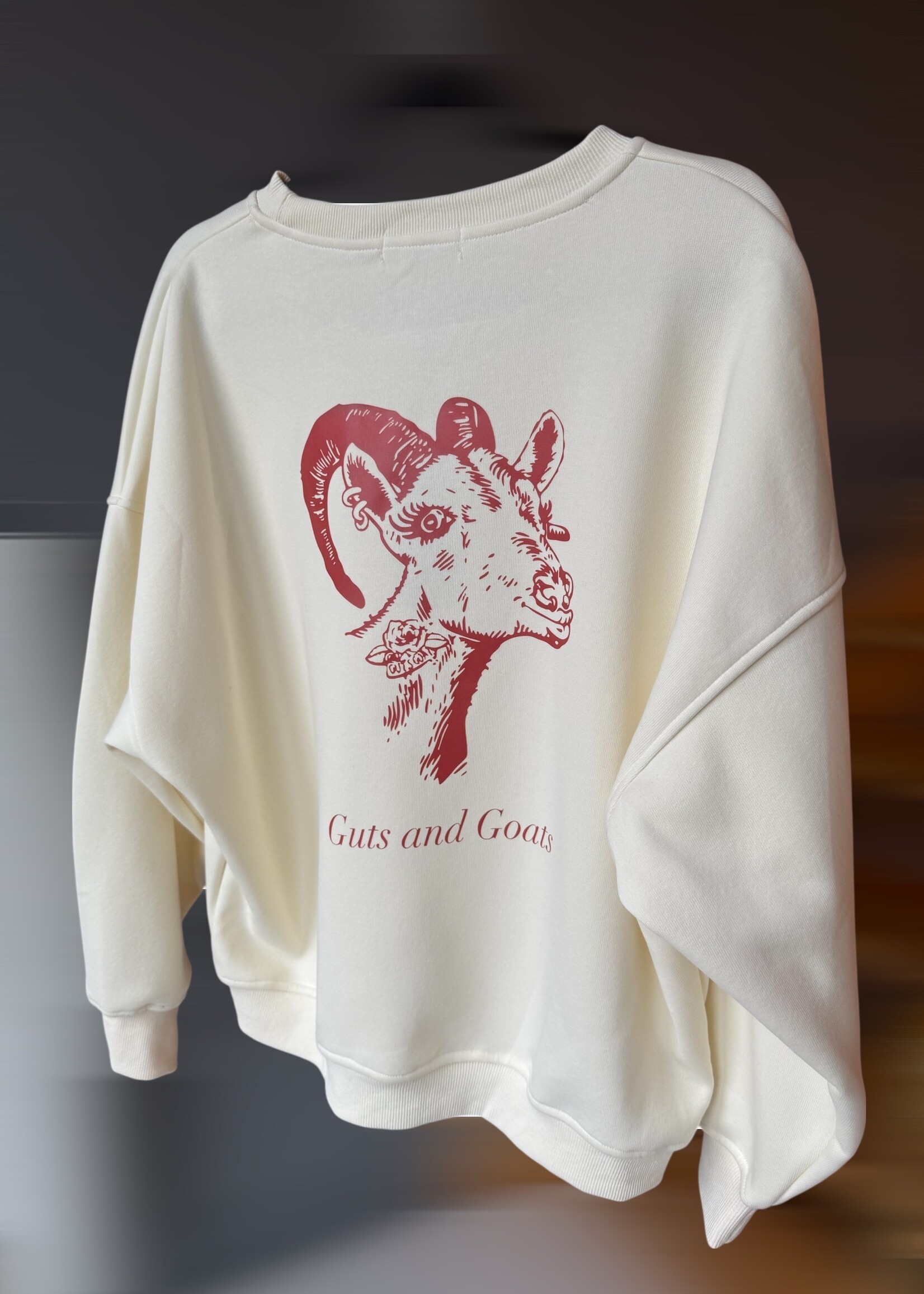 Guts & Goats Gigi Creme Sweater