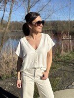 Guts & Goats Youth Ecru Gilet