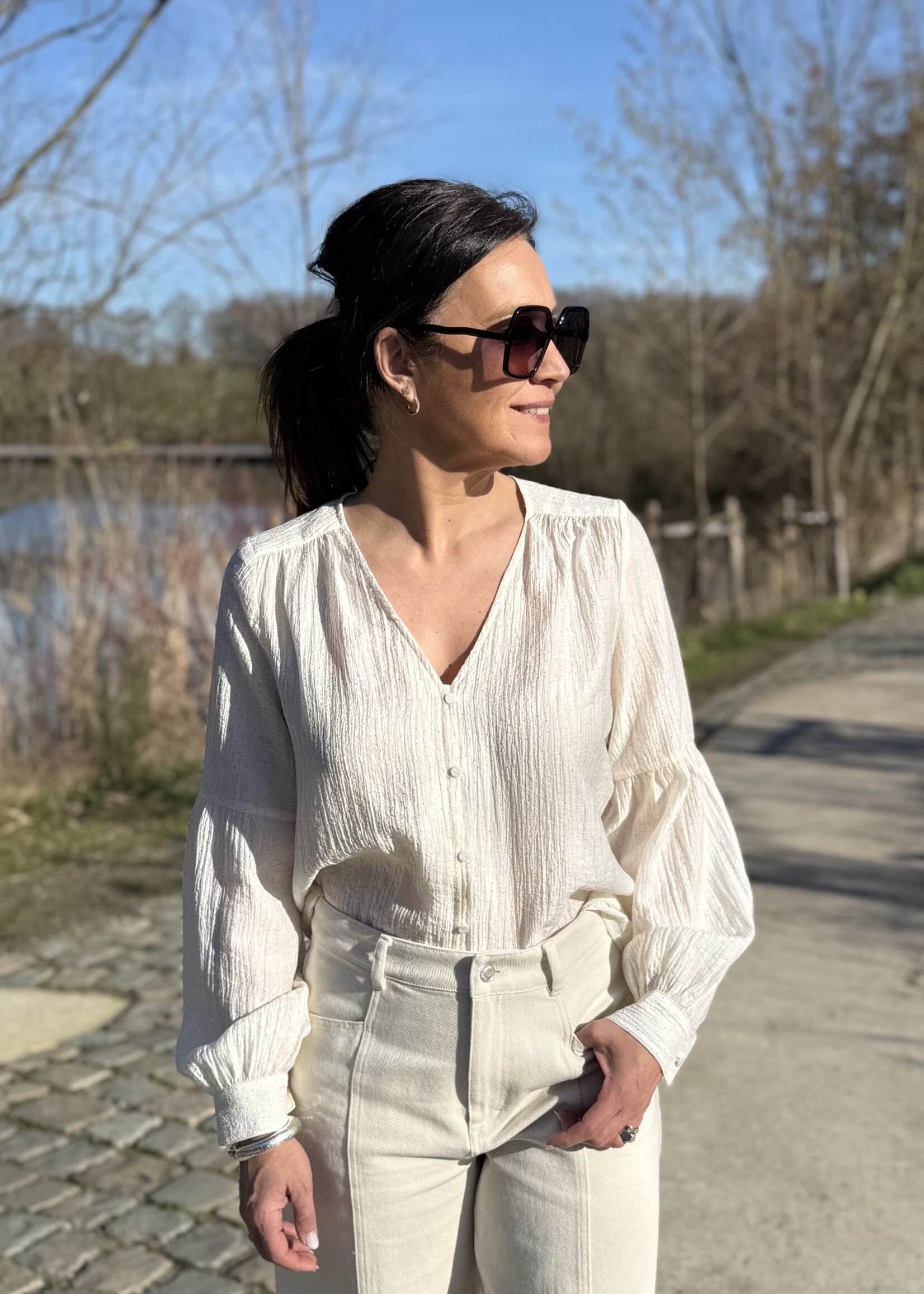 Guts & Goats Dotina Blouse