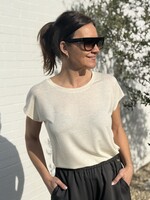 Guts & Goats Lina White Shirt